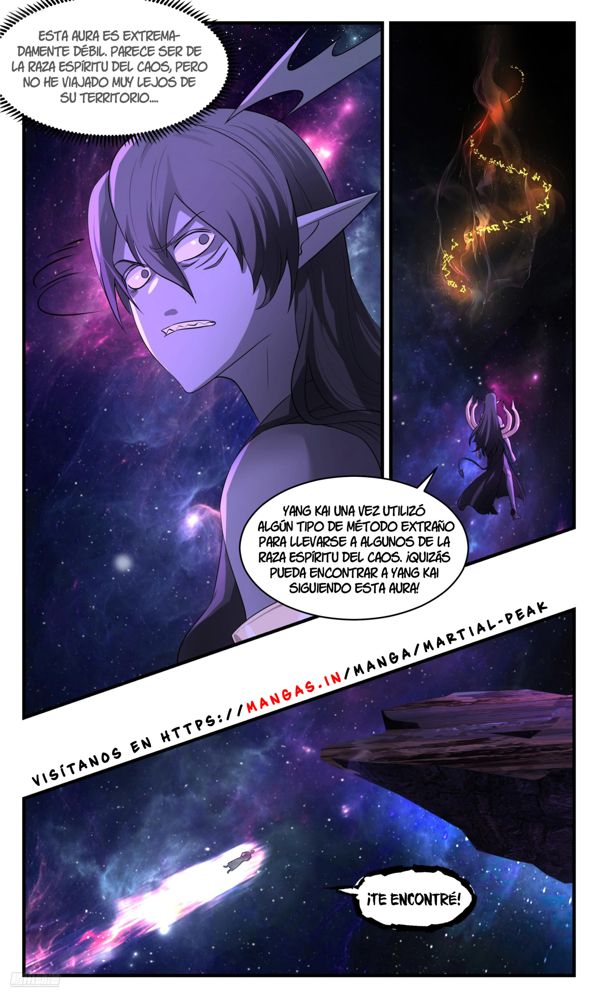 La Cumbre del Arte Marcial — Capítulo 3543 — 3