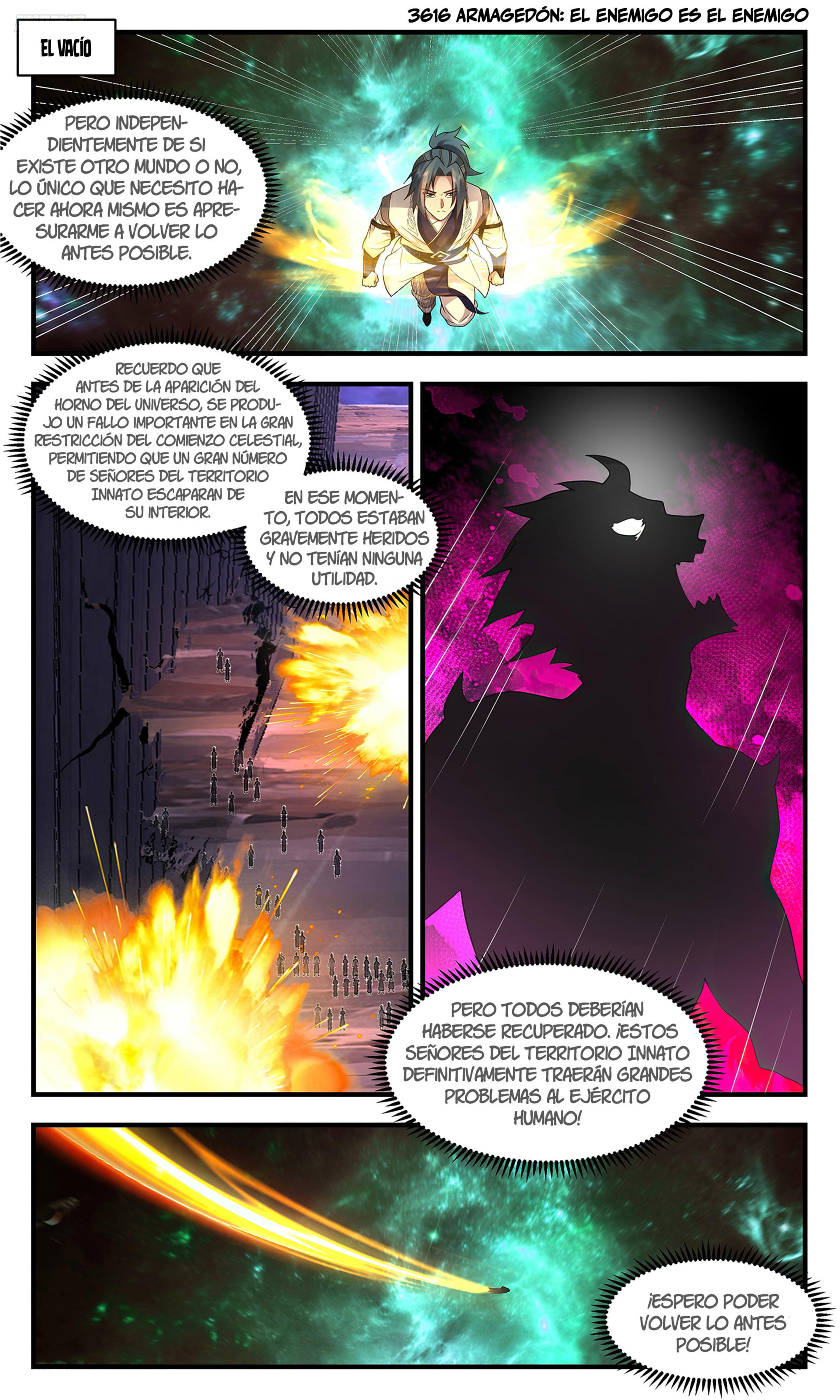 La Cumbre del Arte Marcial — Capítulo 3616 — 2