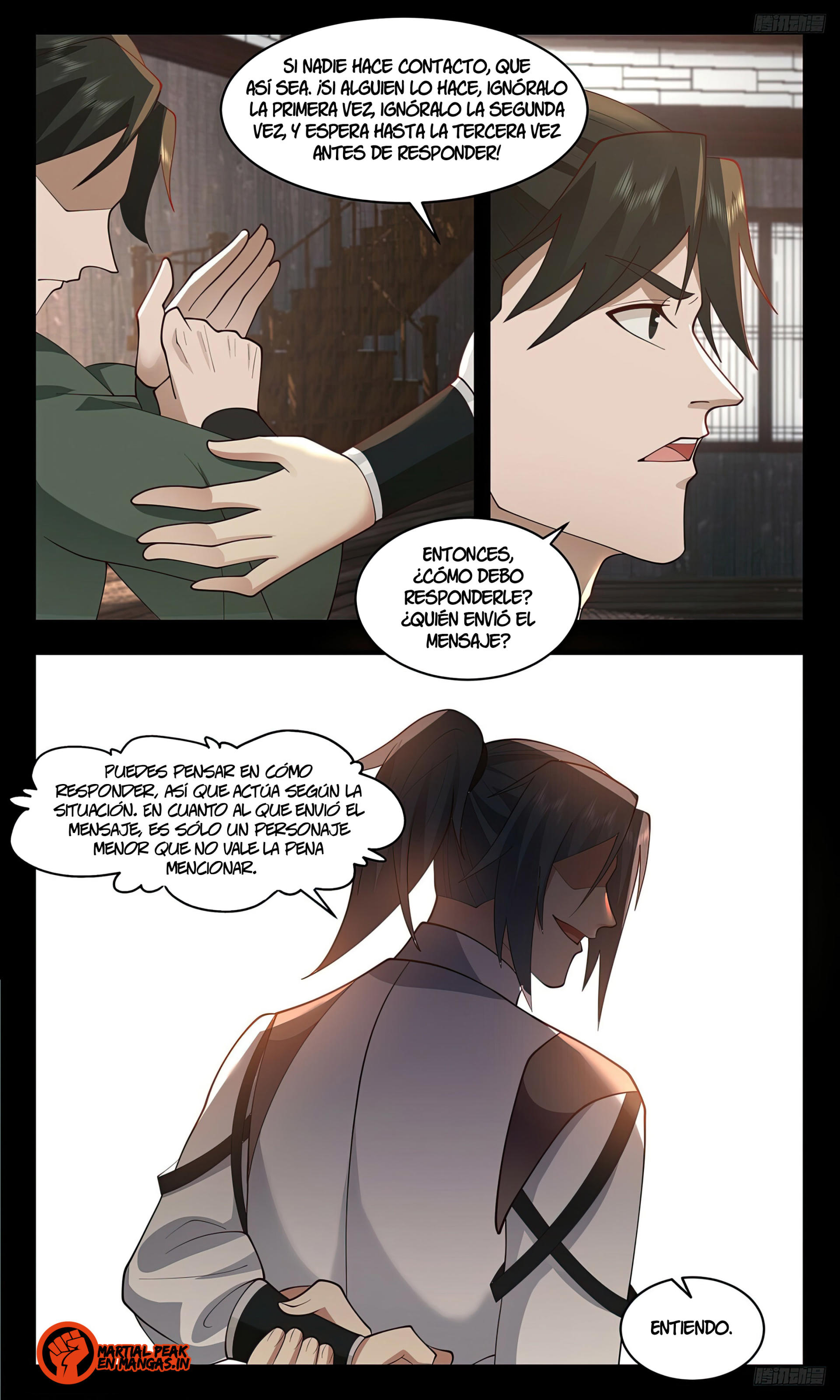 La Cumbre del Arte Marcial — Capítulo 3479 — 8