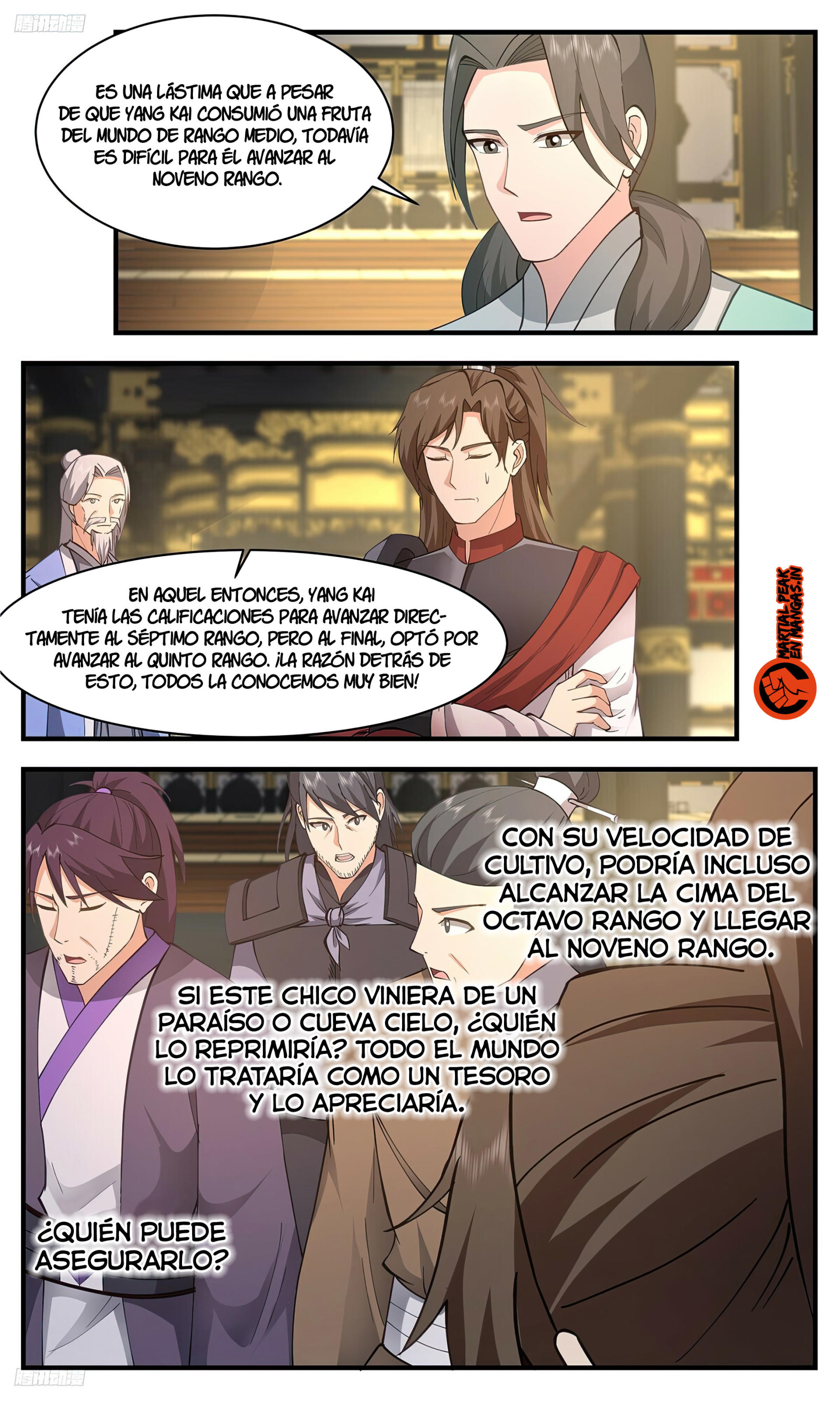 La Cumbre del Arte Marcial — Capítulo 3345 — 3