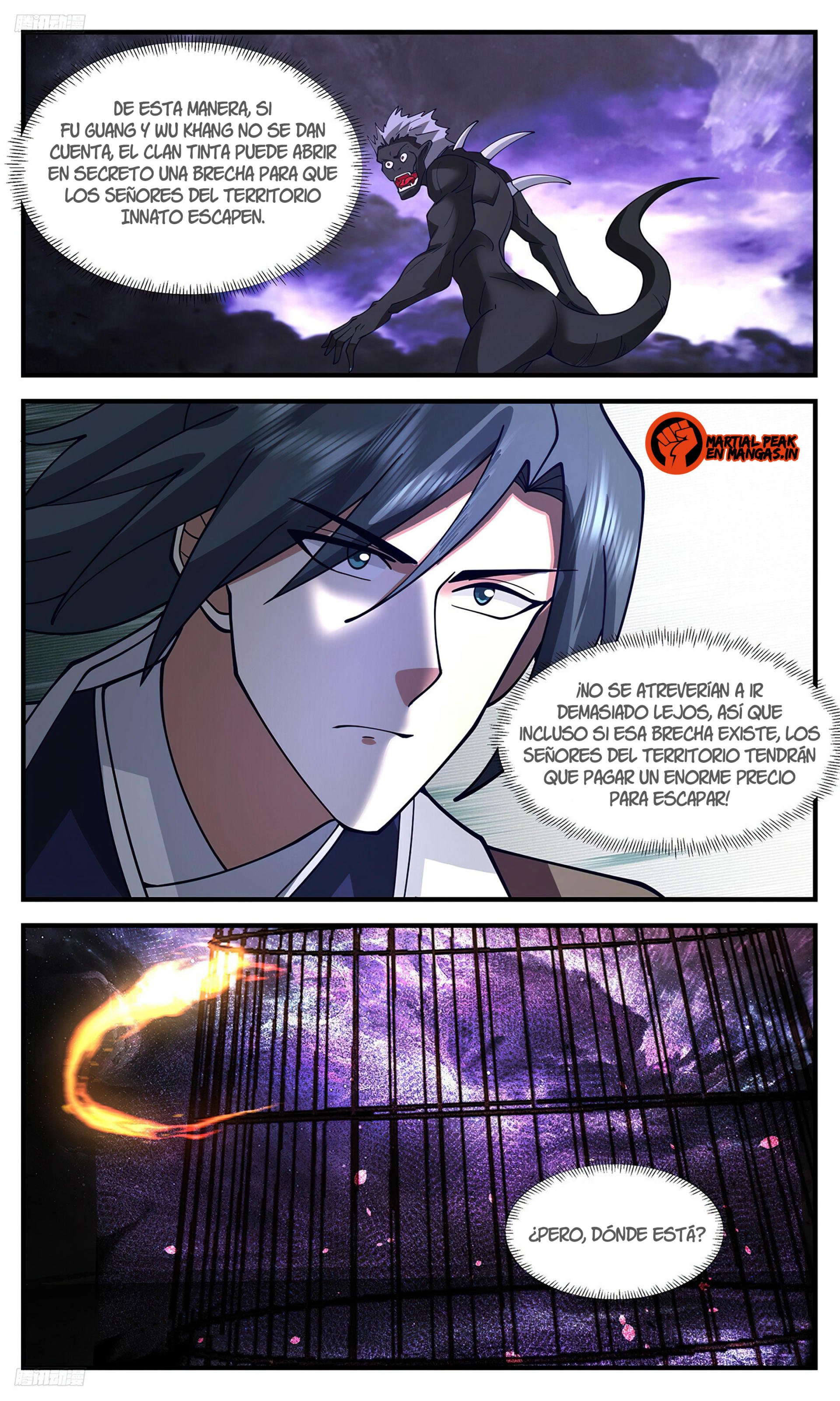 La Cumbre del Arte Marcial — Capítulo 3477 — 3