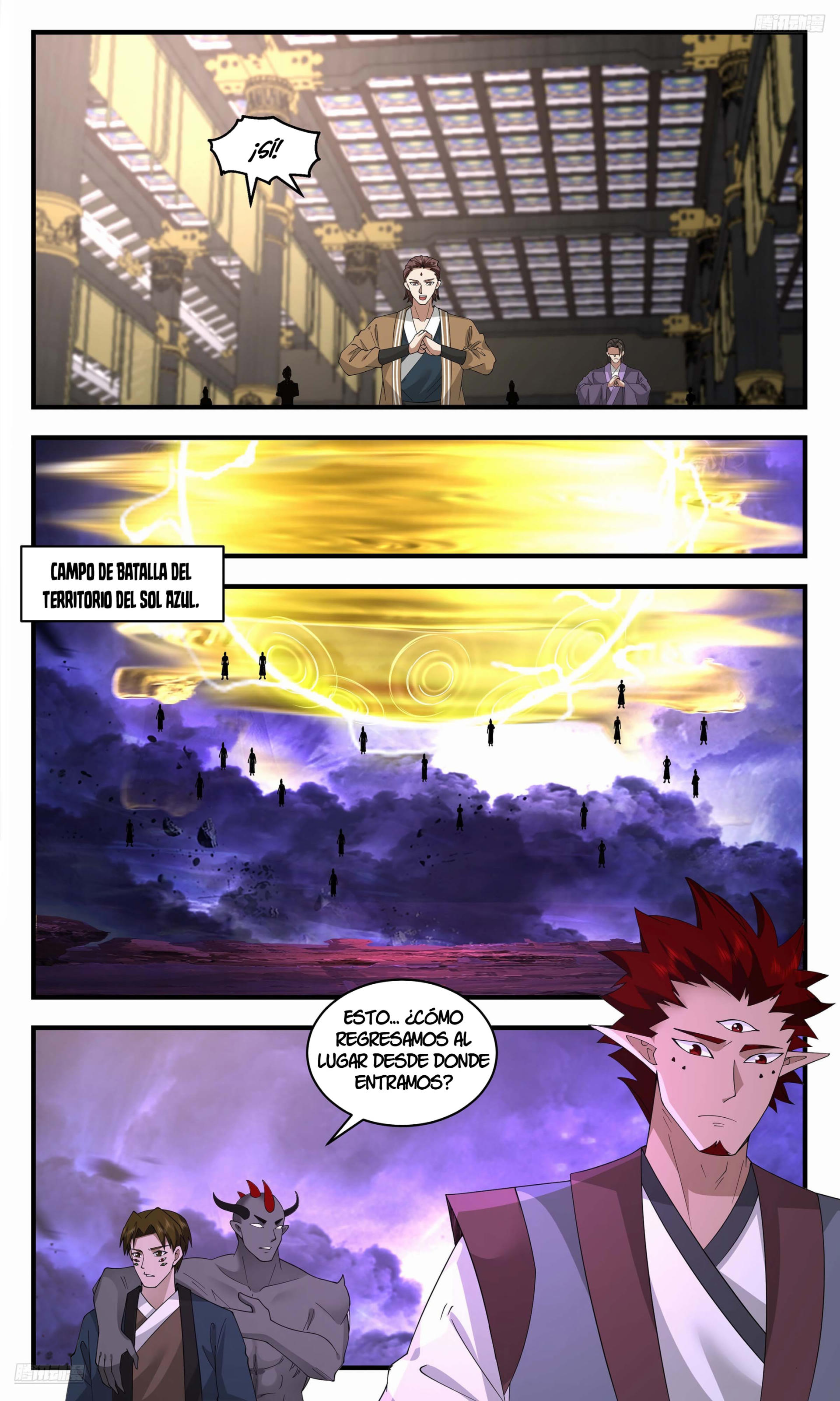 La Cumbre del Arte Marcial — Capítulo 3607 — 12