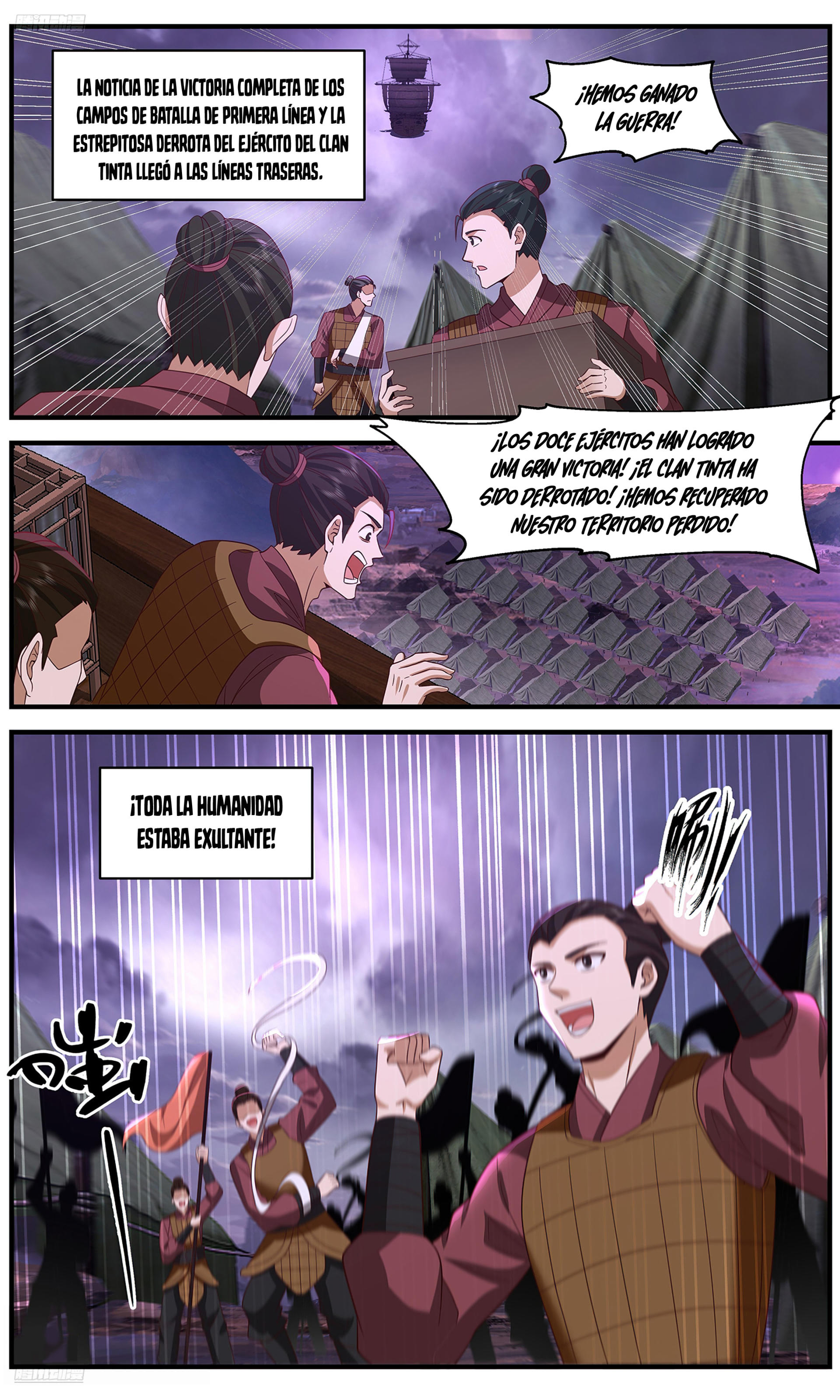 La Cumbre del Arte Marcial — Capítulo 3656 — 4