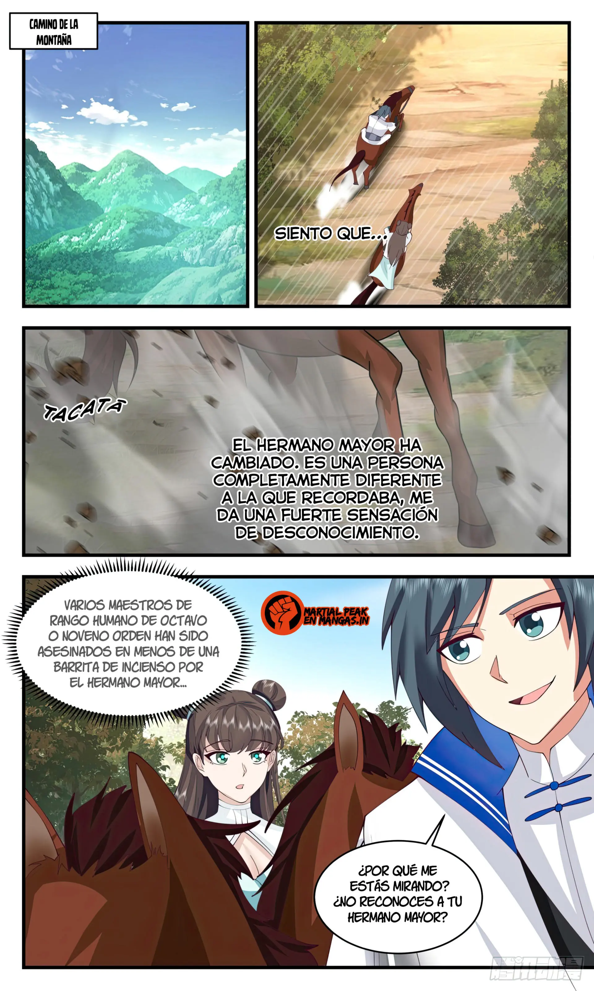 La Cumbre del Arte Marcial — Capítulo 2822 — 10