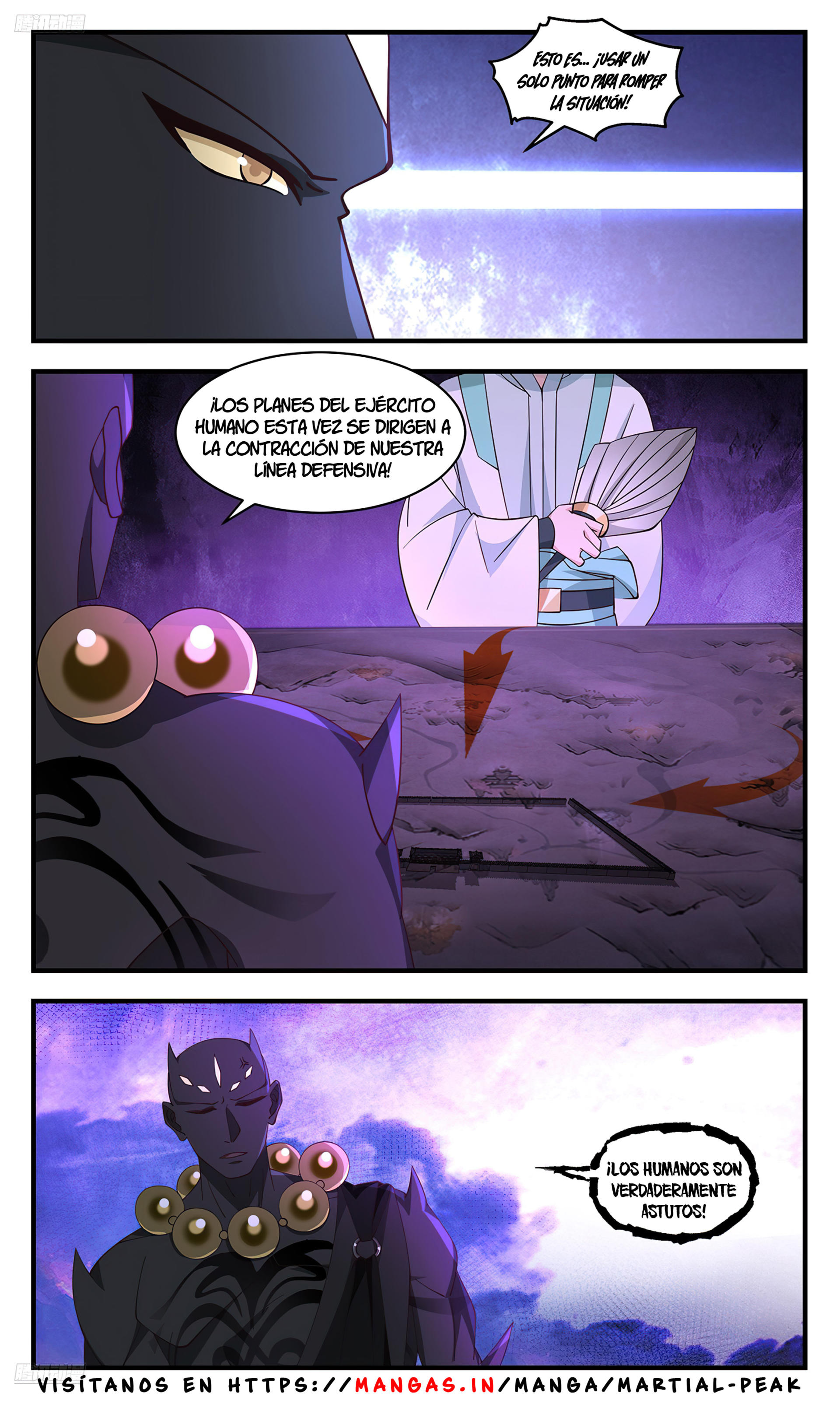 La Cumbre del Arte Marcial — Capítulo 3694 — 3
