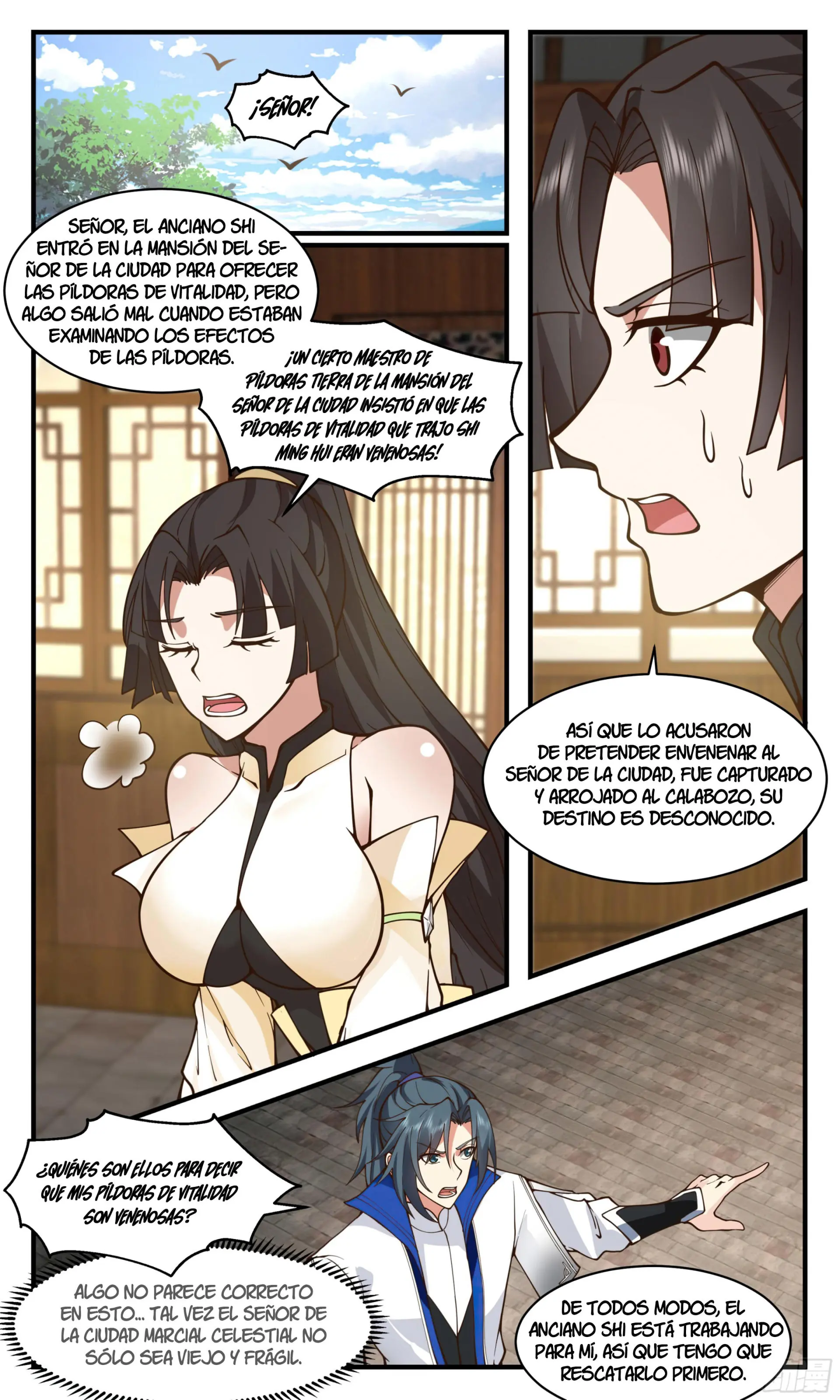 La Cumbre del Arte Marcial — Capítulo 2828 — 10