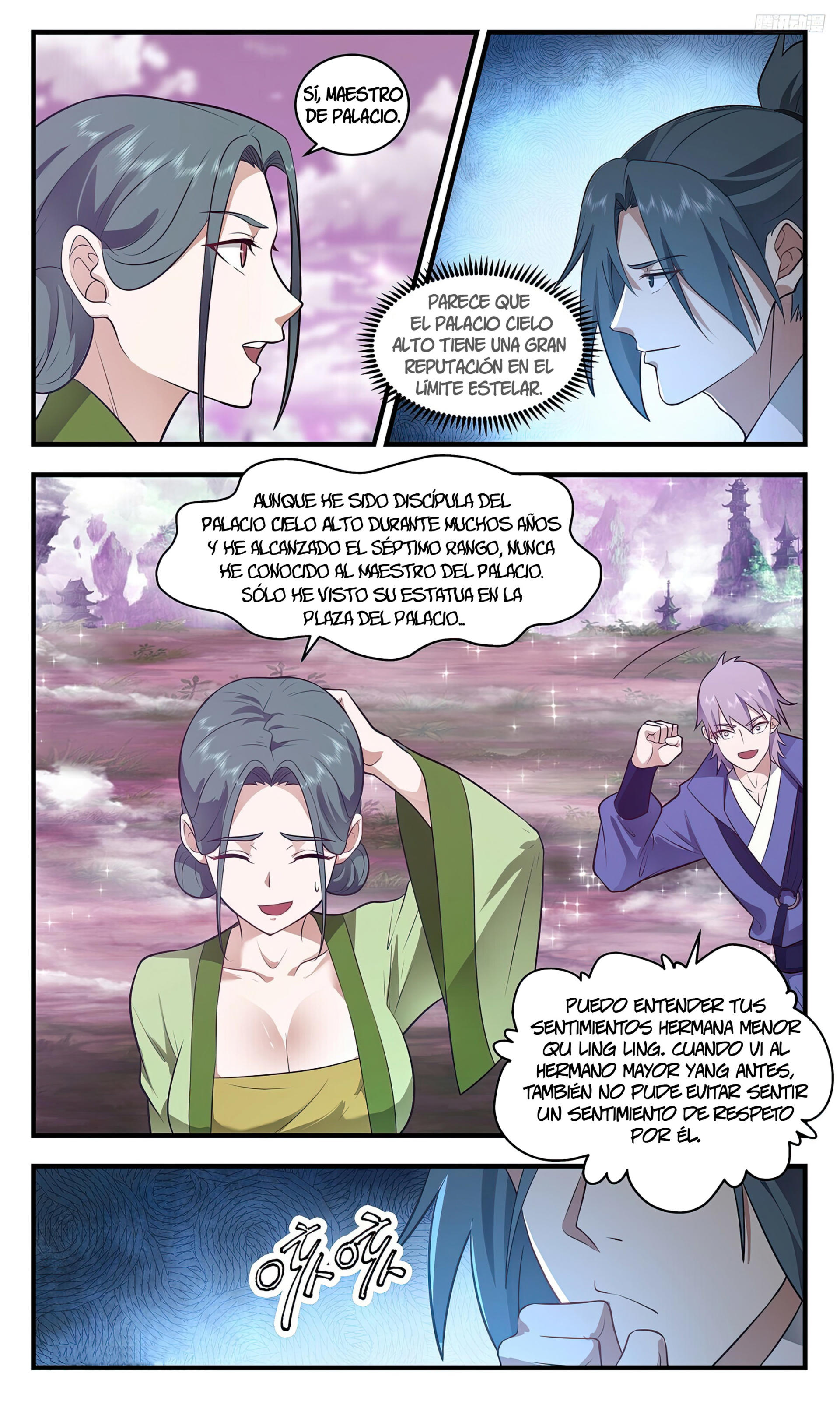 La Cumbre del Arte Marcial — Capítulo 3513 — 6