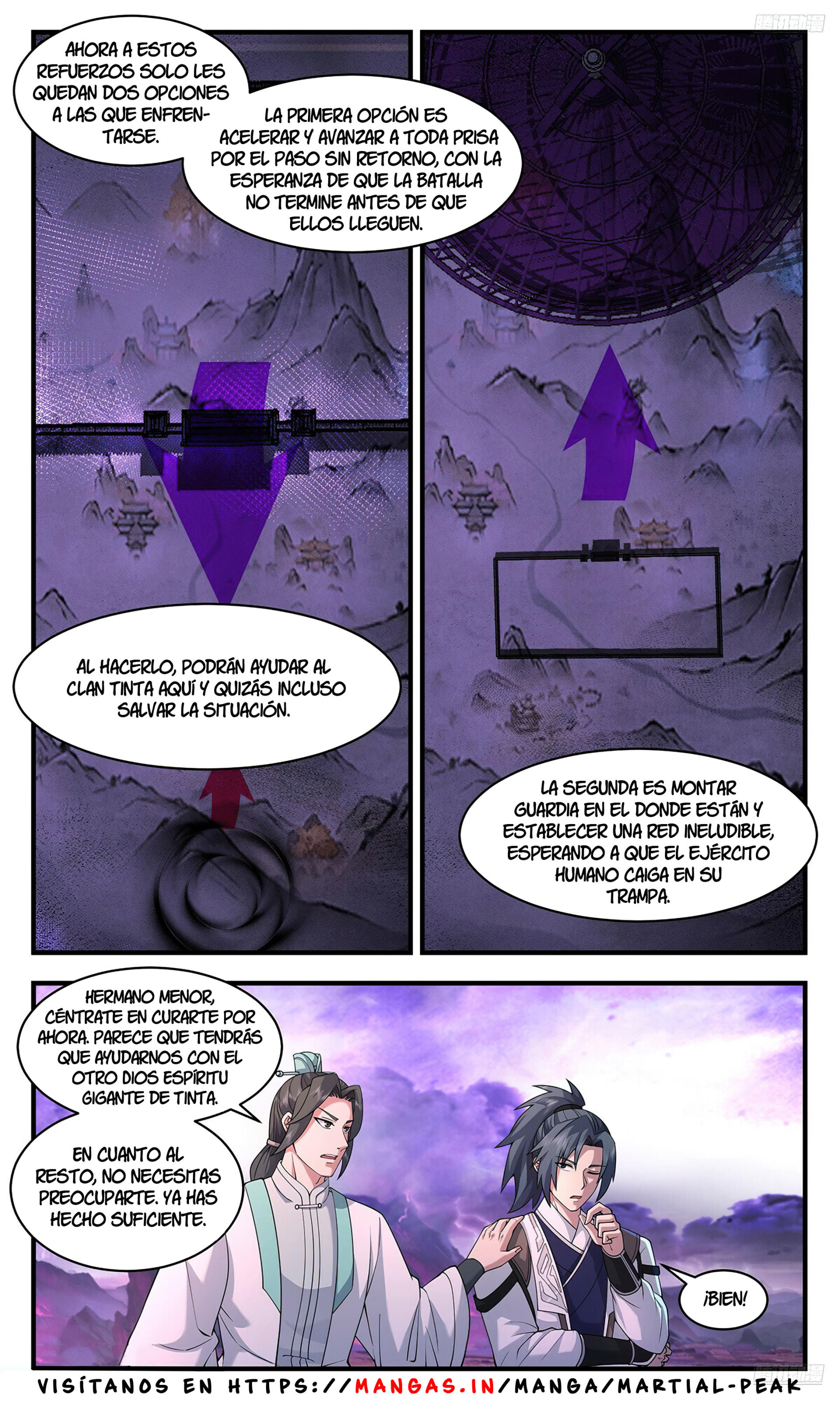 La Cumbre del Arte Marcial — Capítulo 3717 — 10