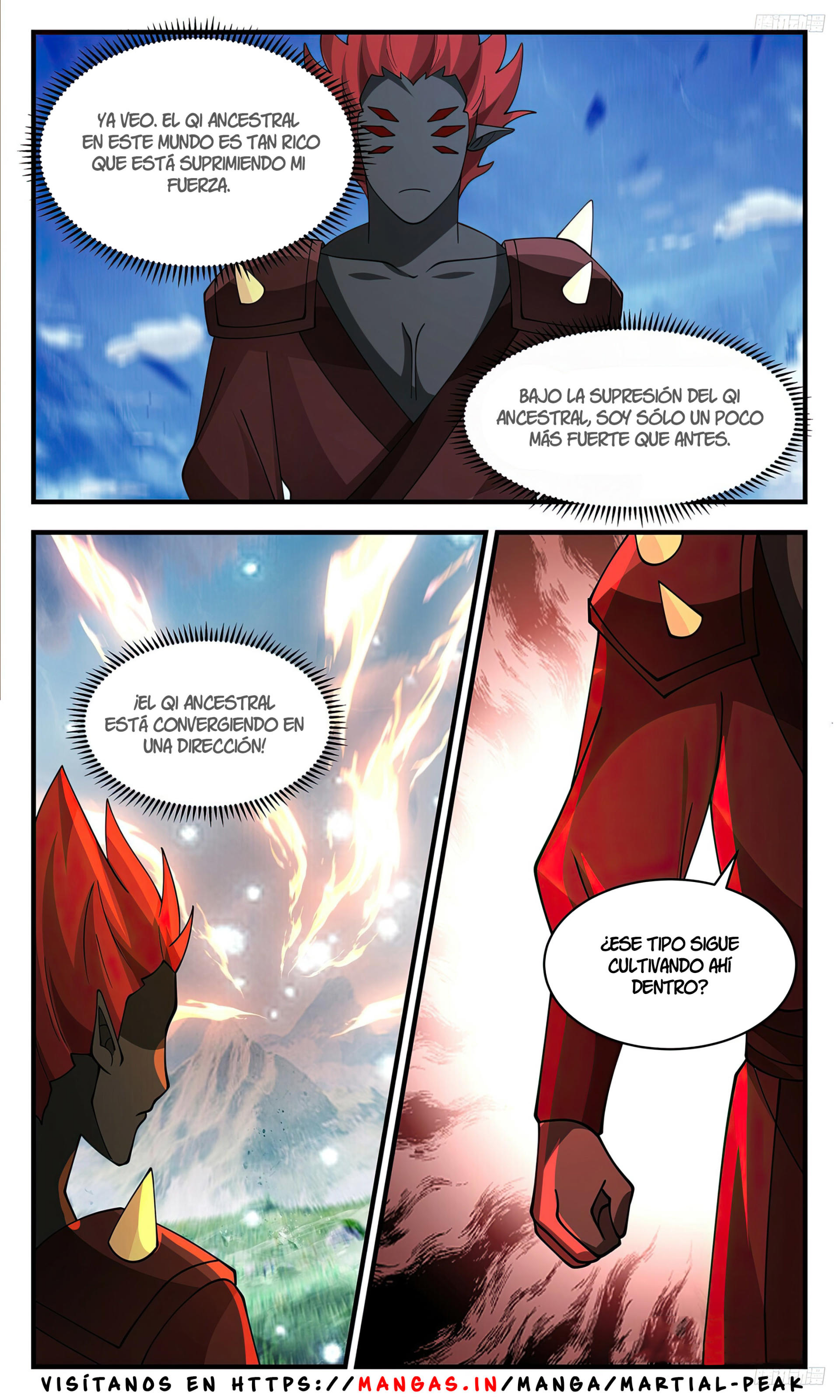 La Cumbre del Arte Marcial — Capítulo 3430 — 8