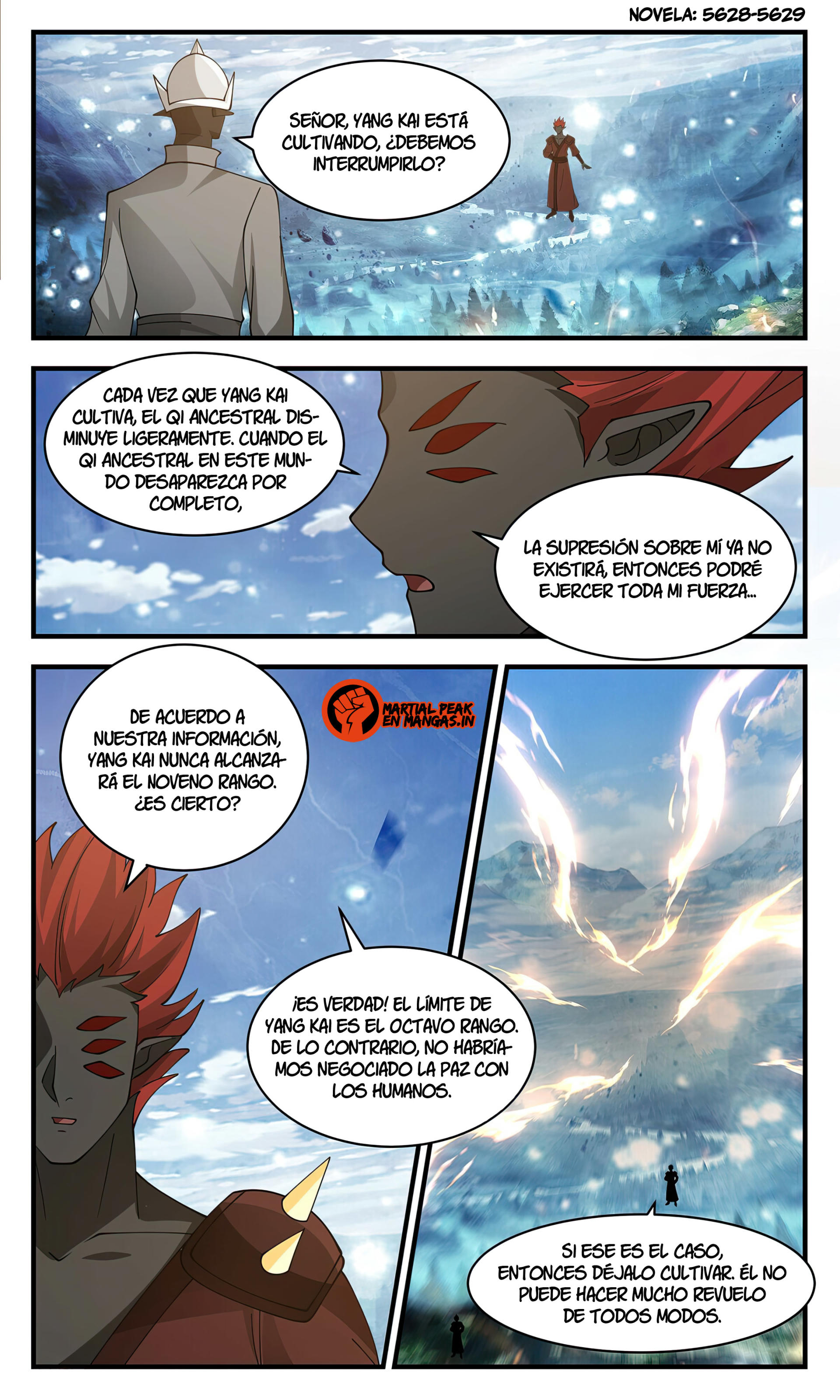 La Cumbre del Arte Marcial — Capítulo 3430 — 9