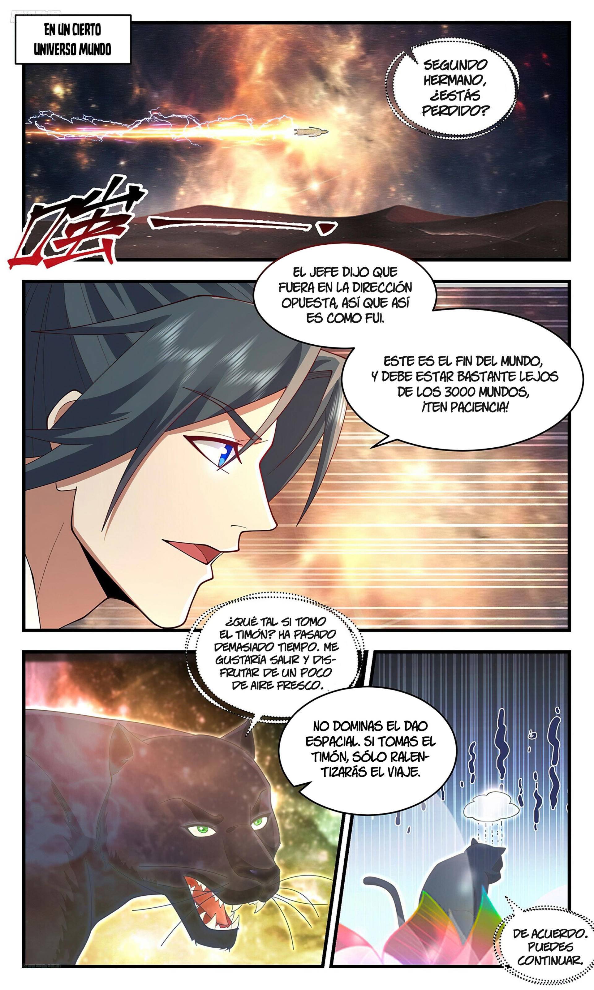 La Cumbre del Arte Marcial — Capítulo 3613 — 4