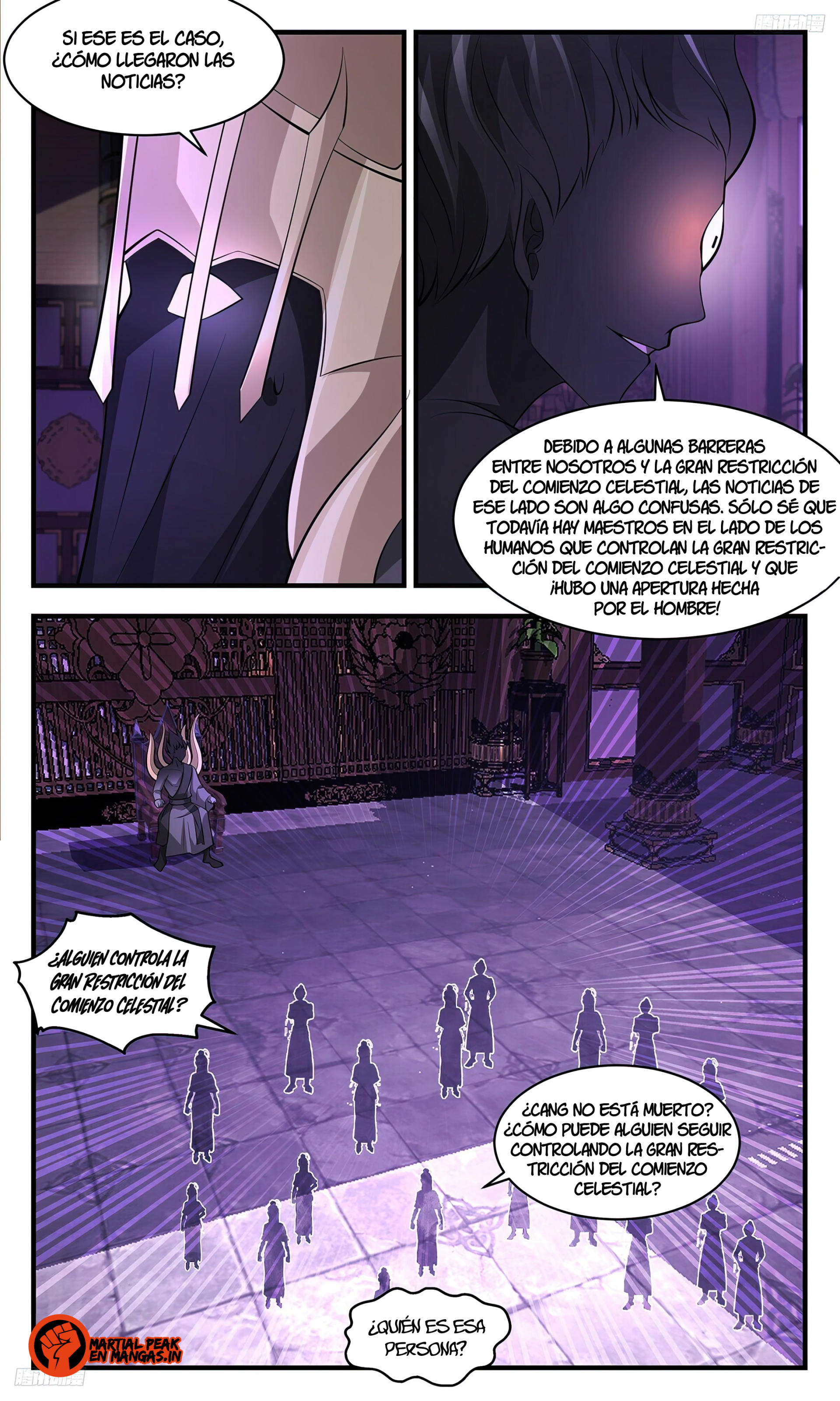 La Cumbre del Arte Marcial — Capítulo 3466 — 6