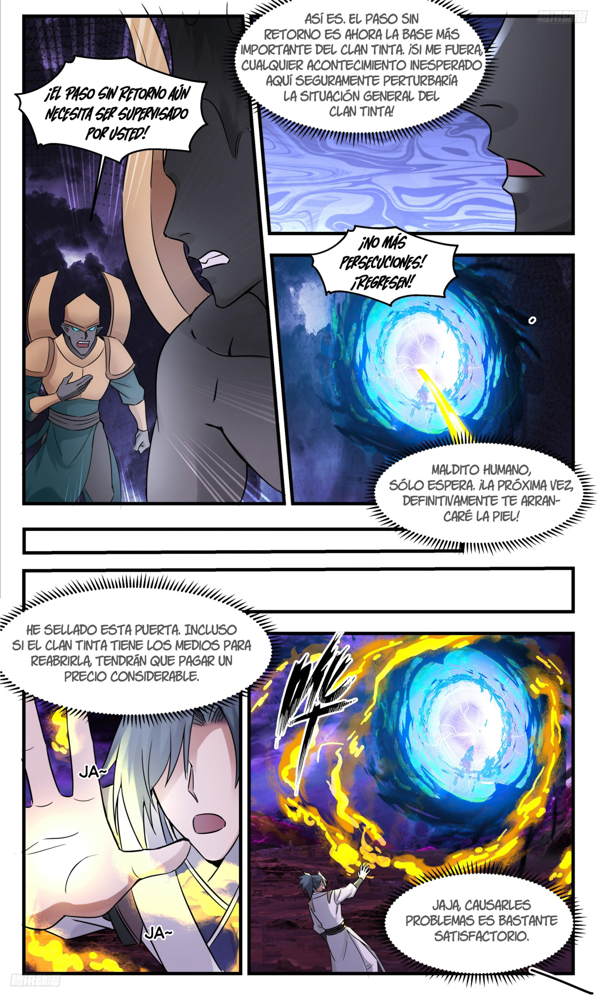 La Cumbre del Arte Marcial — Capítulo 3346 — 8