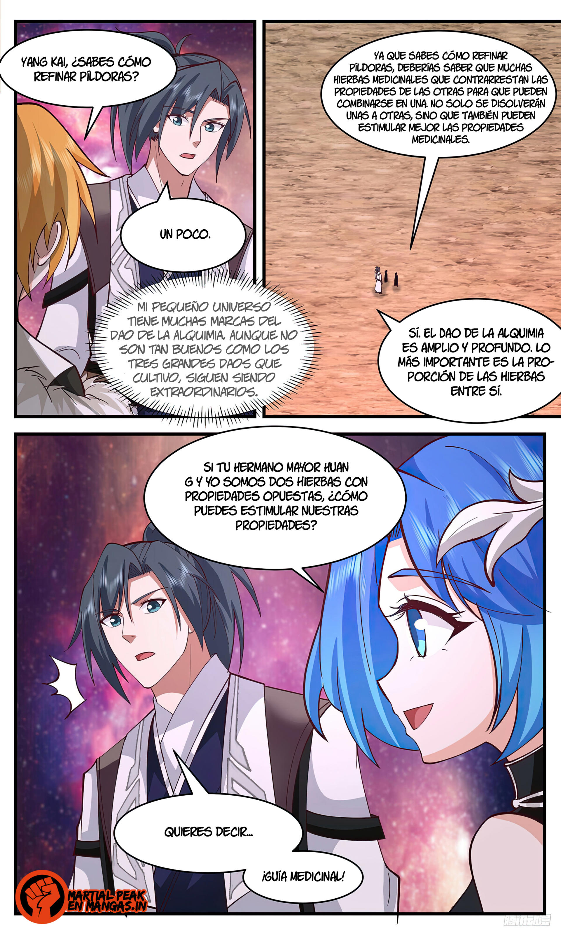 La Cumbre del Arte Marcial — Capítulo 3422 — 12