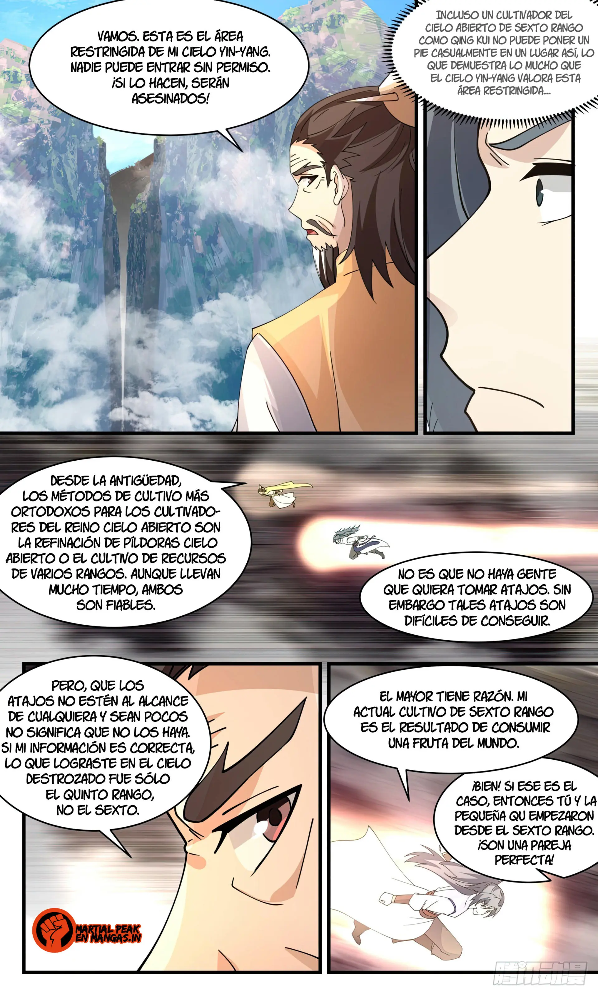 La Cumbre del Arte Marcial — Capítulo 2820 — 9