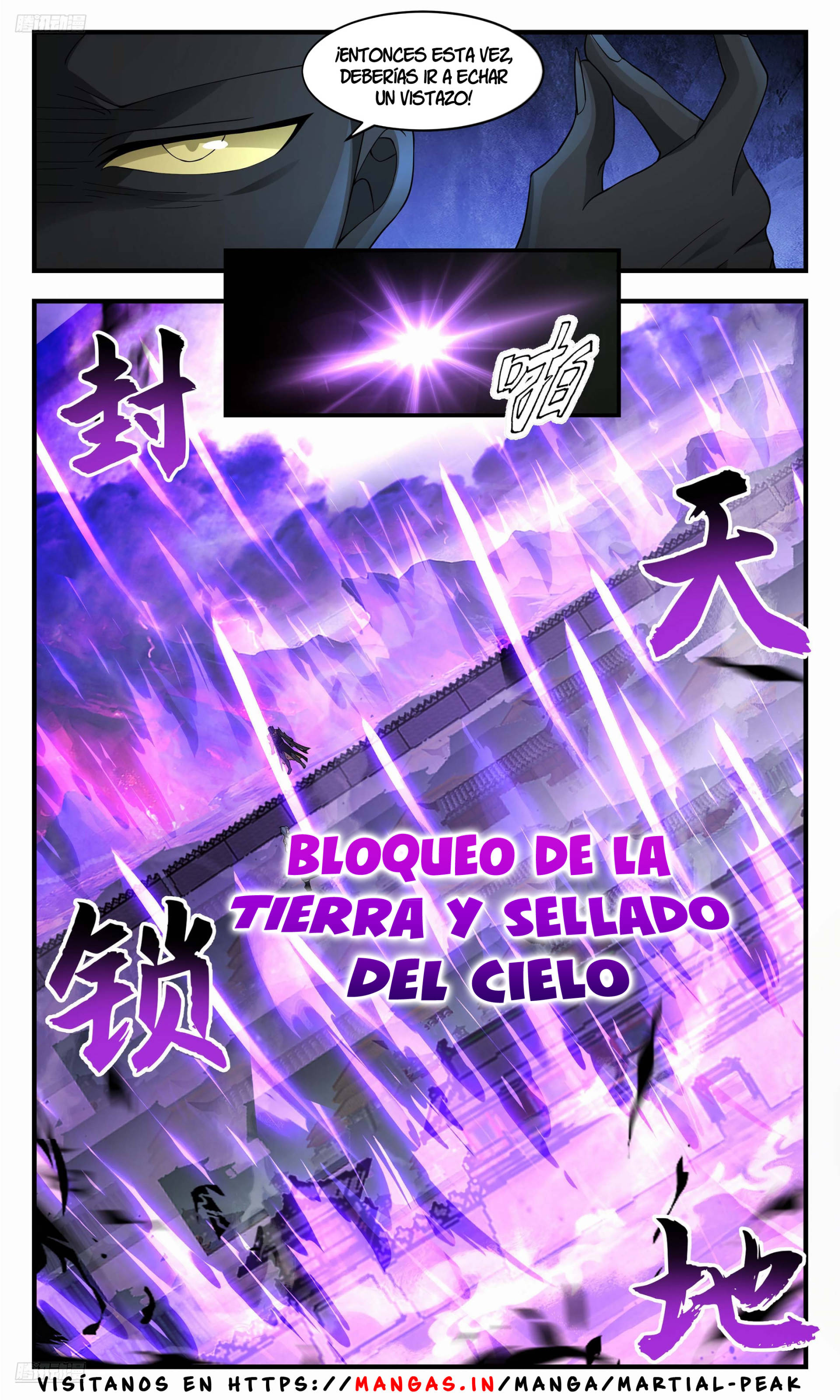 La Cumbre del Arte Marcial — Capítulo 3683 — 3