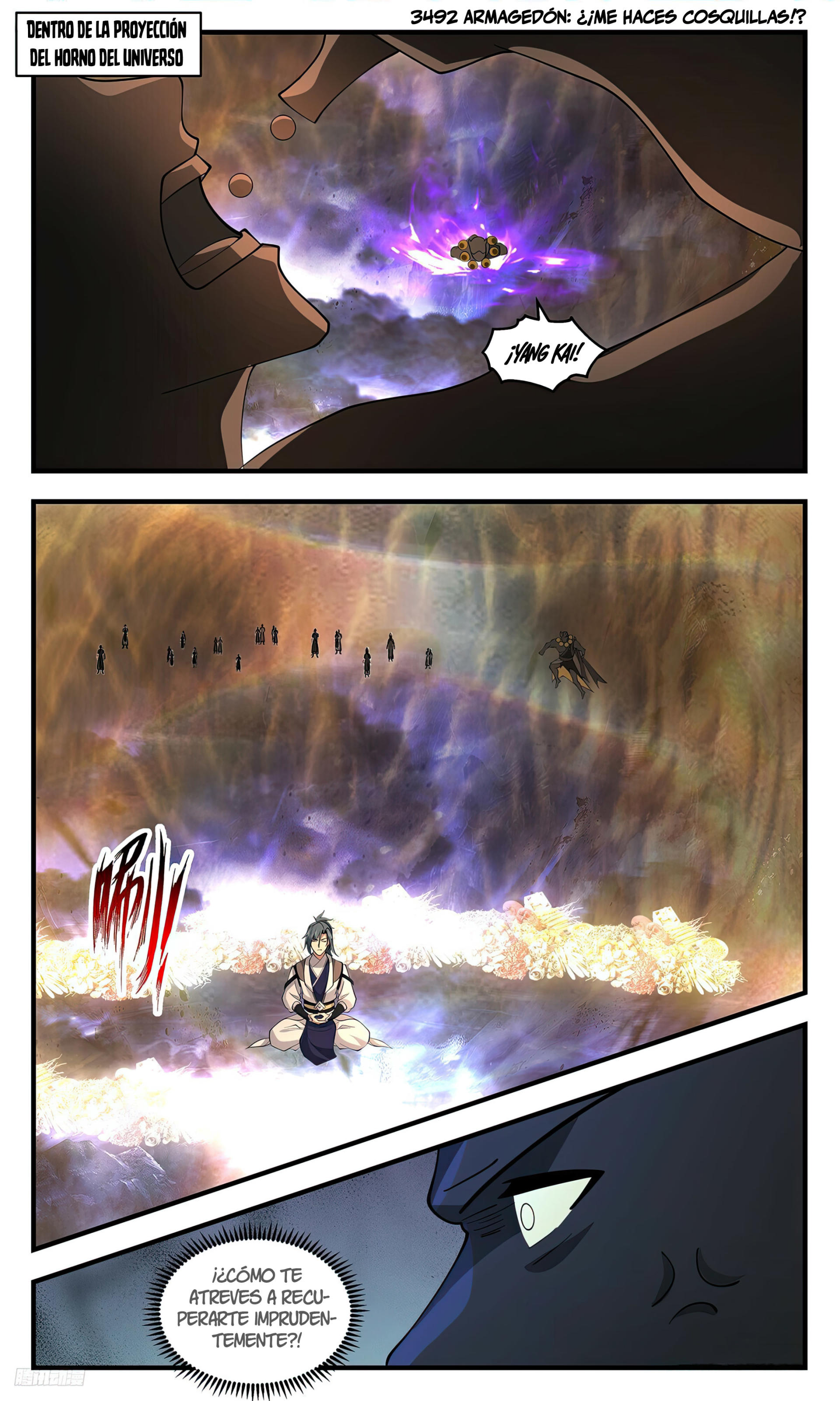 La Cumbre del Arte Marcial — Capítulo 3492 — 2