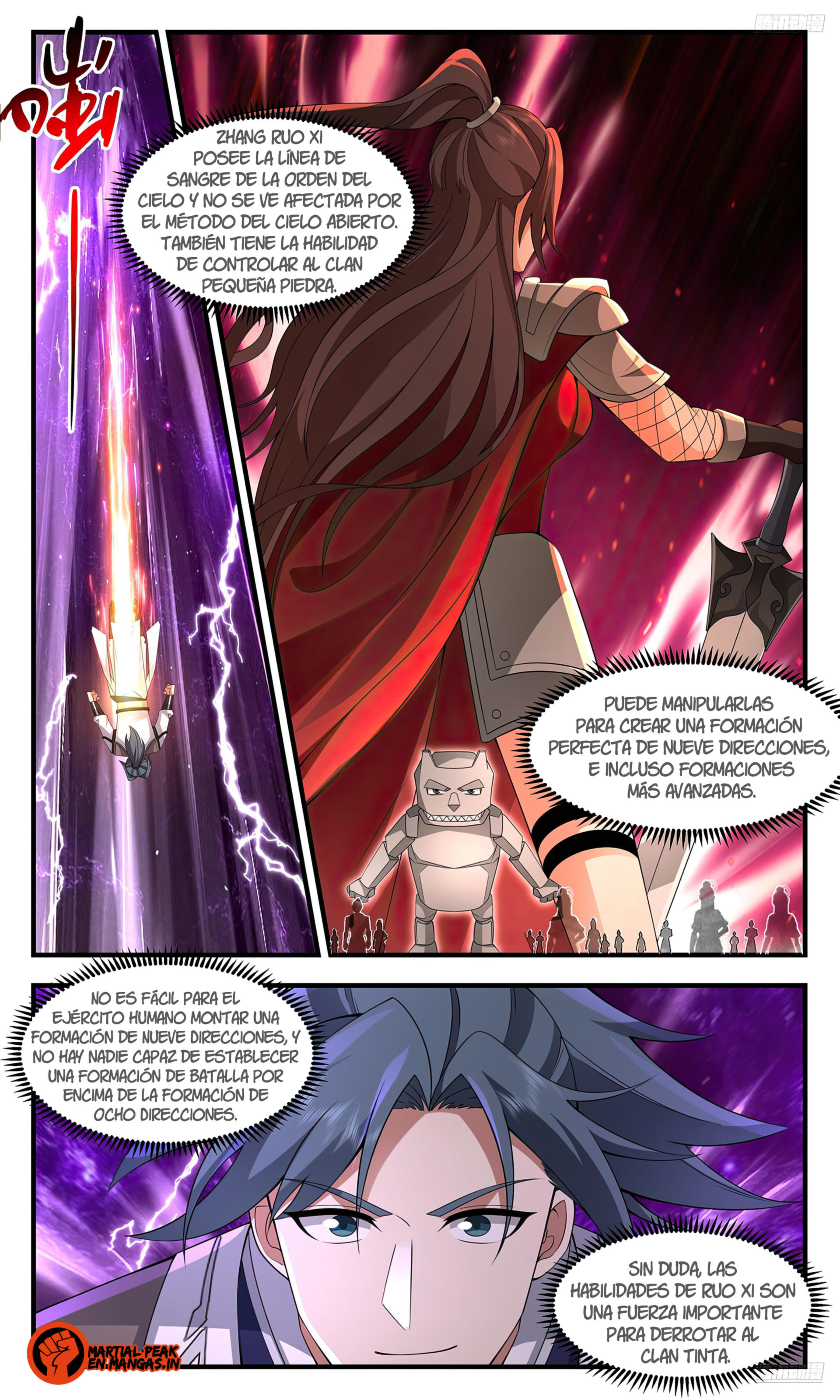 La Cumbre del Arte Marcial — Capítulo 3688 — 8
