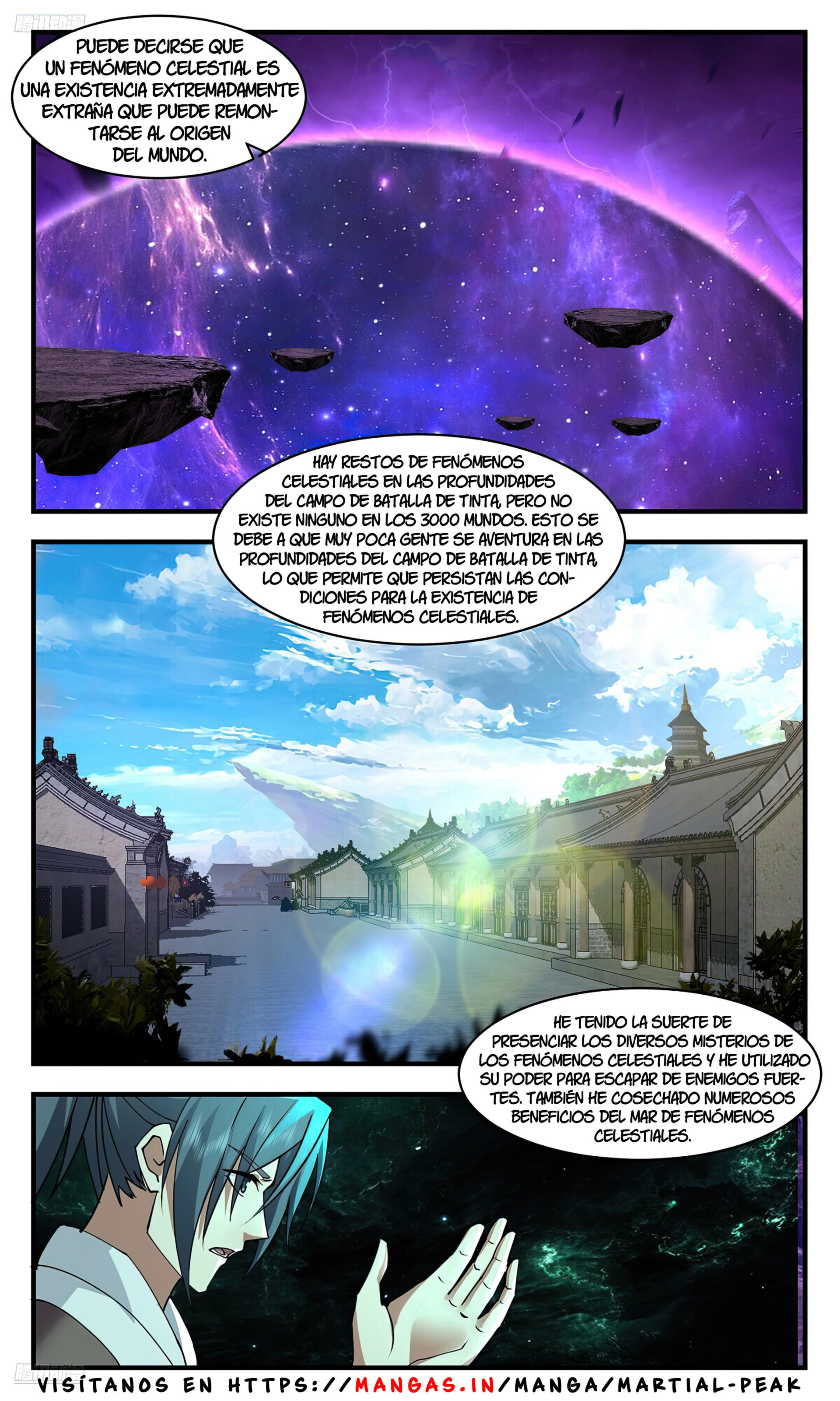 La Cumbre del Arte Marcial — Capítulo 3566 — 3