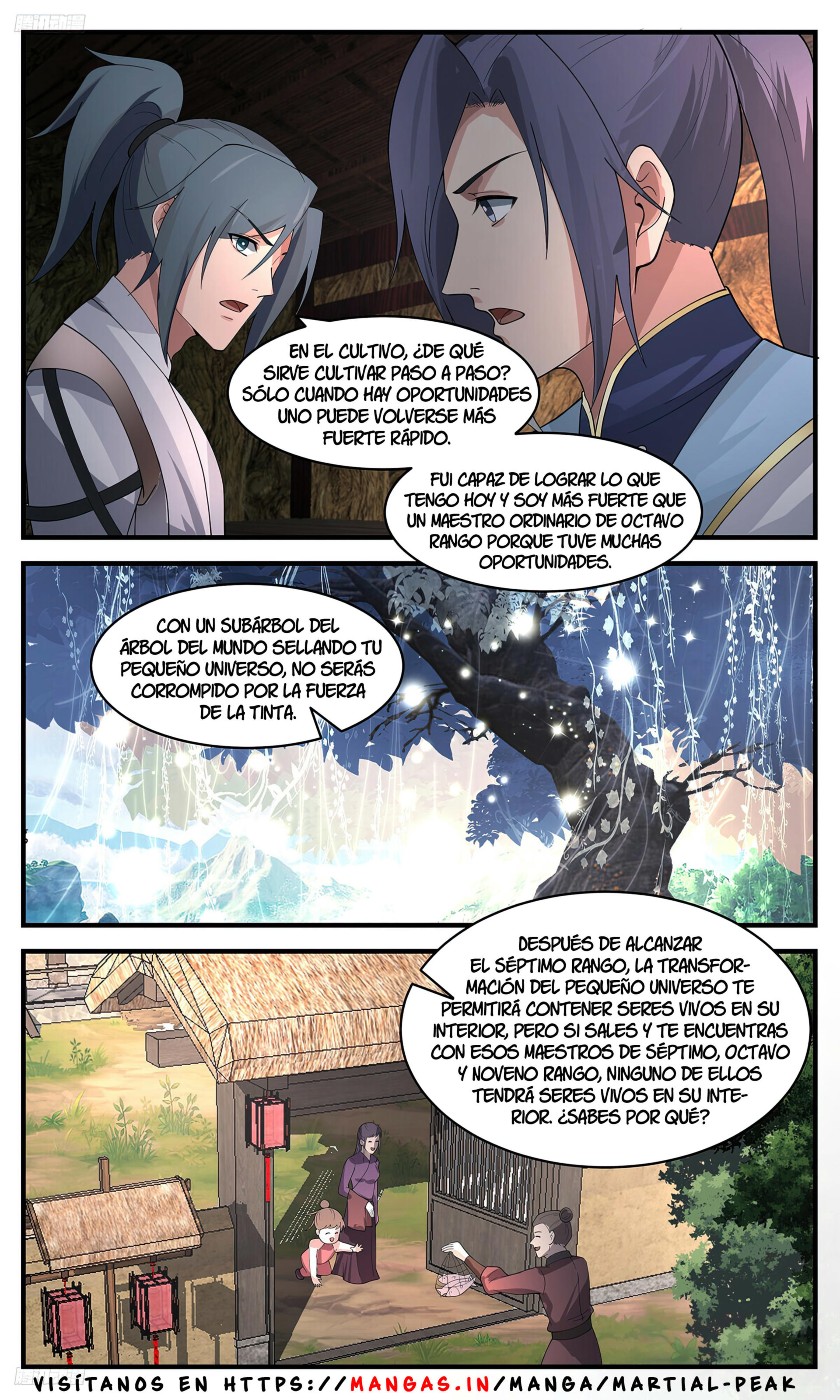 La Cumbre del Arte Marcial — Capítulo 3409 — 4