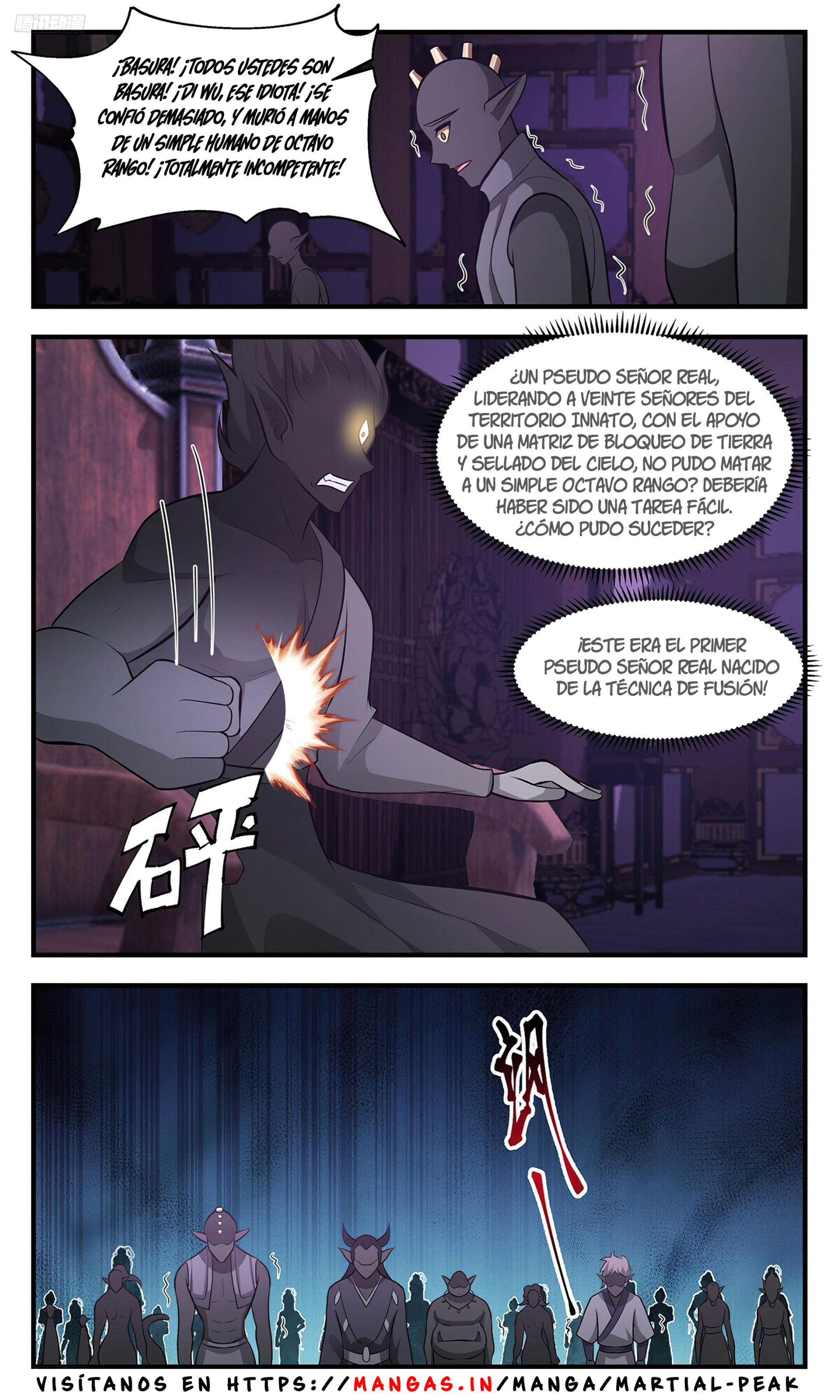 La Cumbre del Arte Marcial — Capítulo 3438 — 9