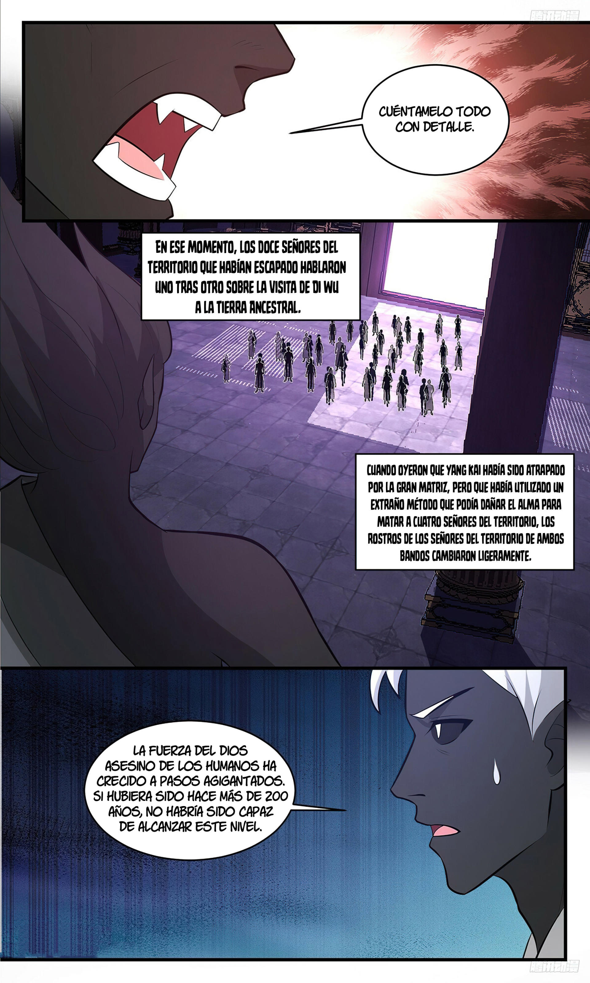 La Cumbre del Arte Marcial — Capítulo 3438 — 10