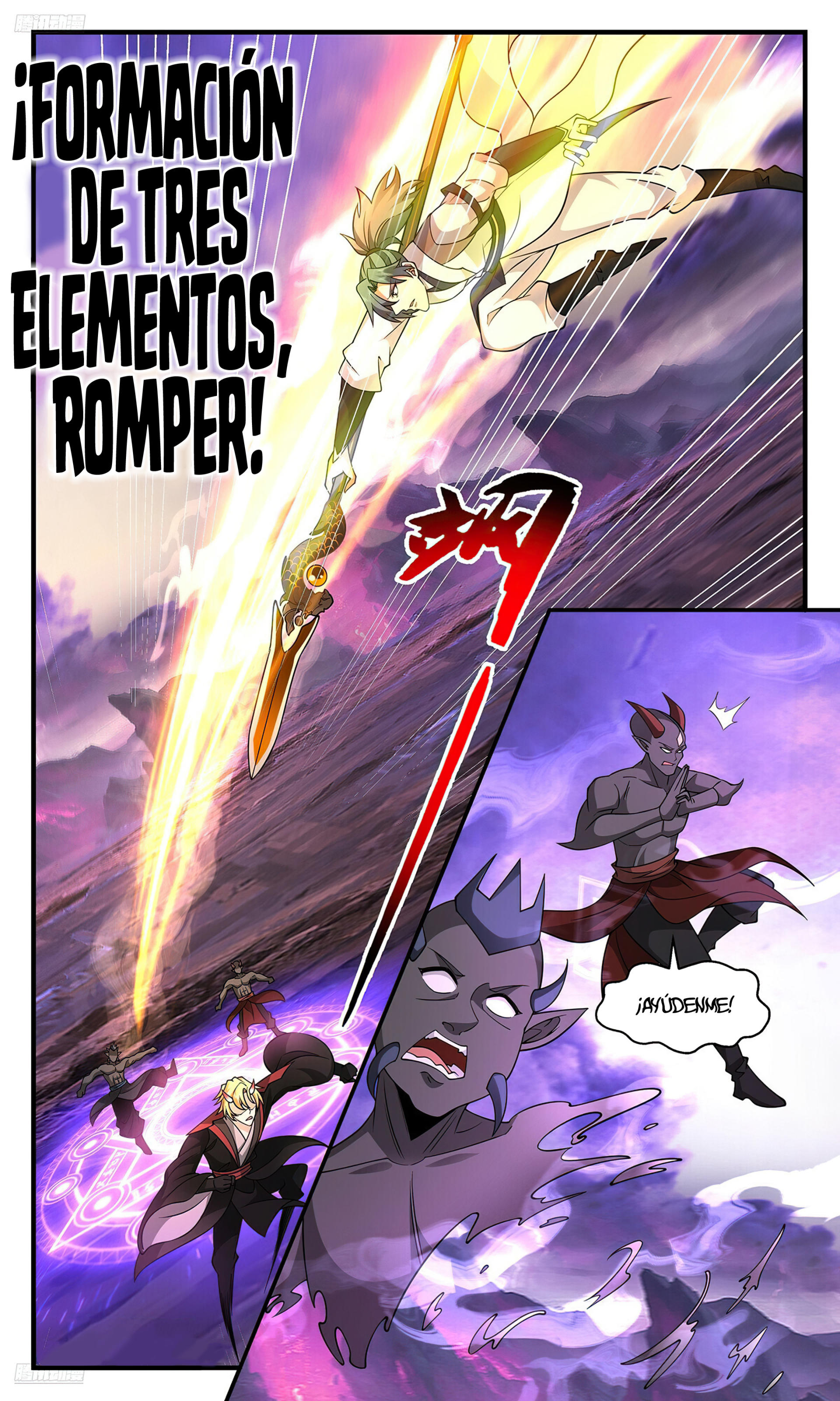 La Cumbre del Arte Marcial — Capítulo 3708 — 4