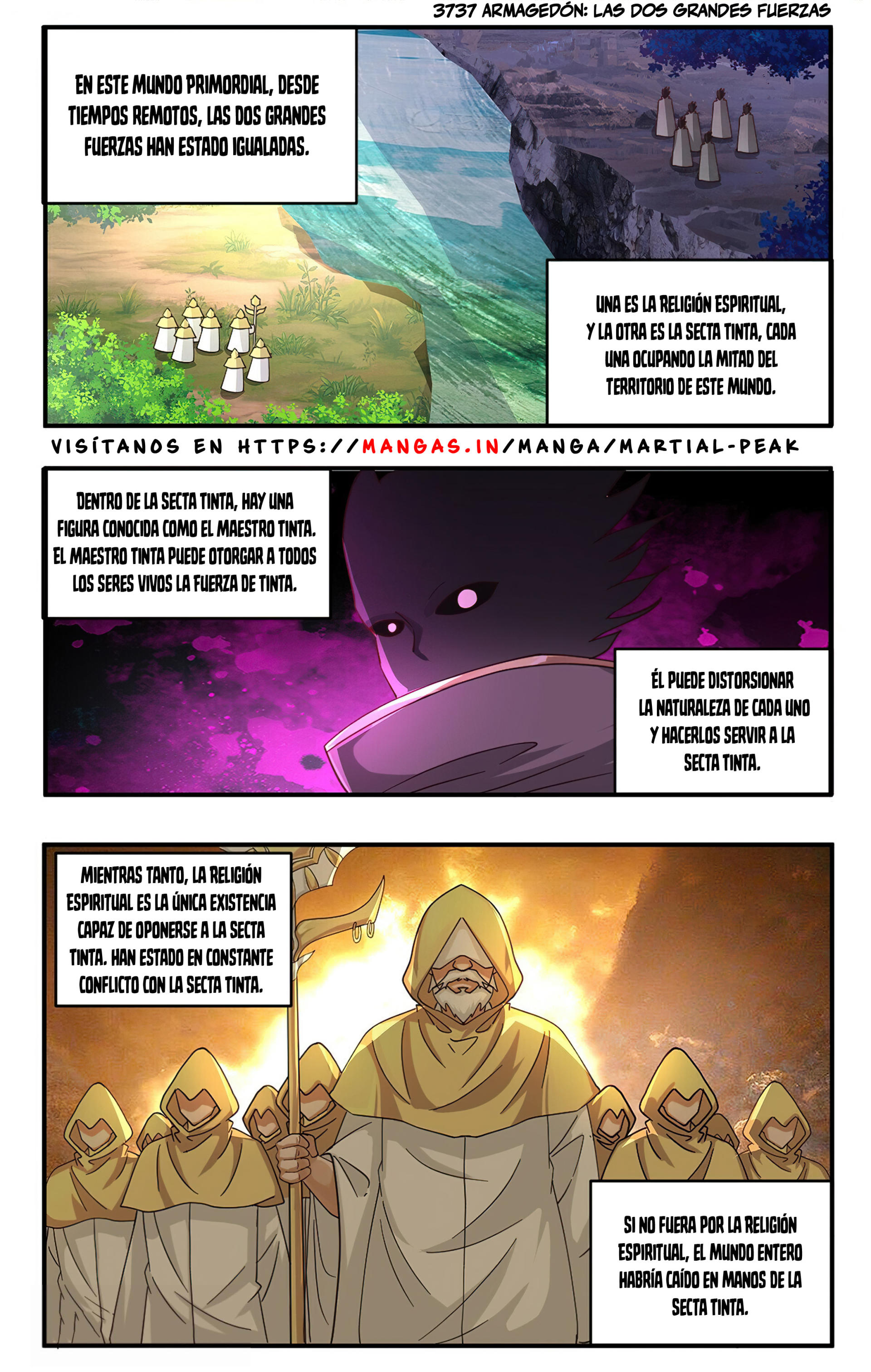 La Cumbre del Arte Marcial — Capítulo 3737 — 2