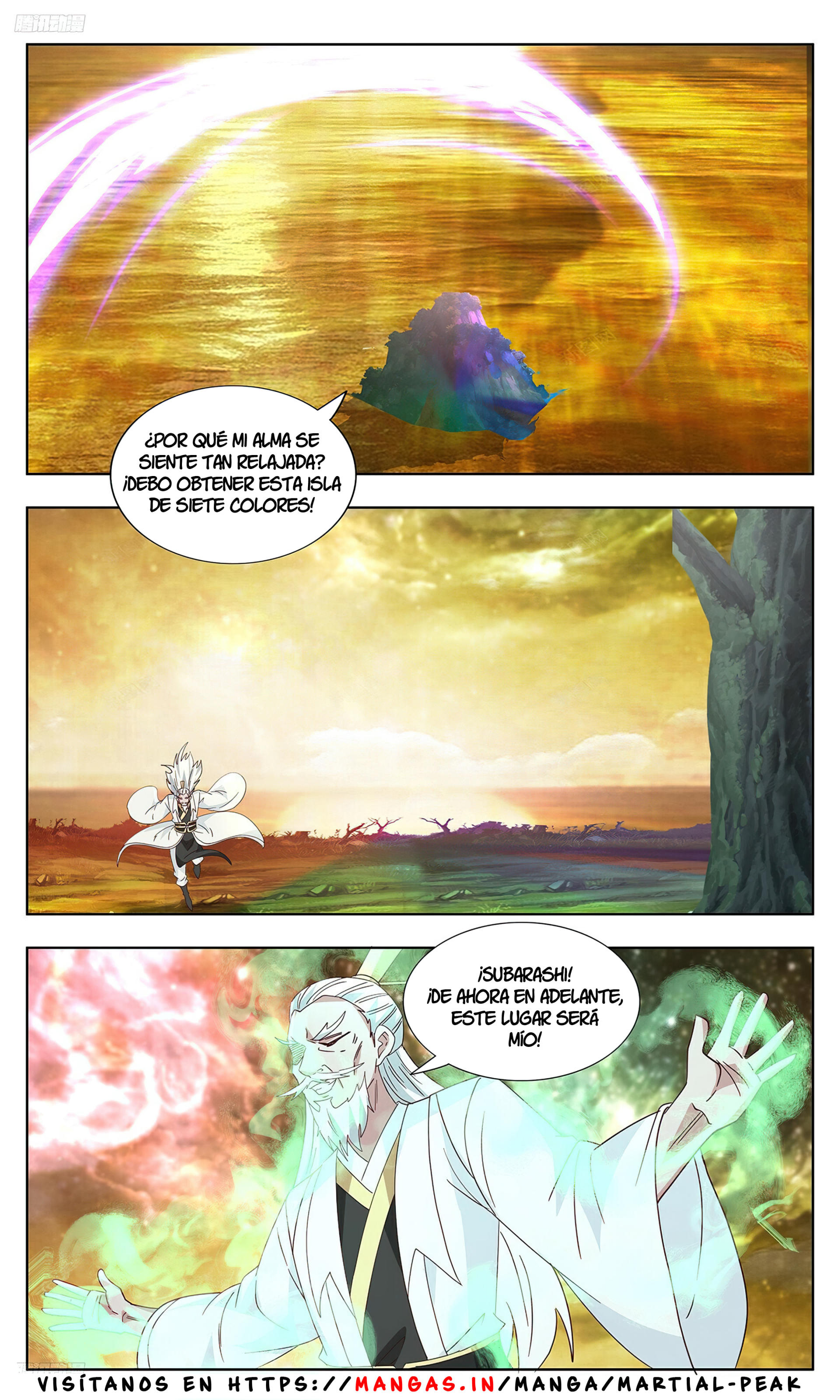 La Cumbre del Arte Marcial — Capítulo 3736 — 5
