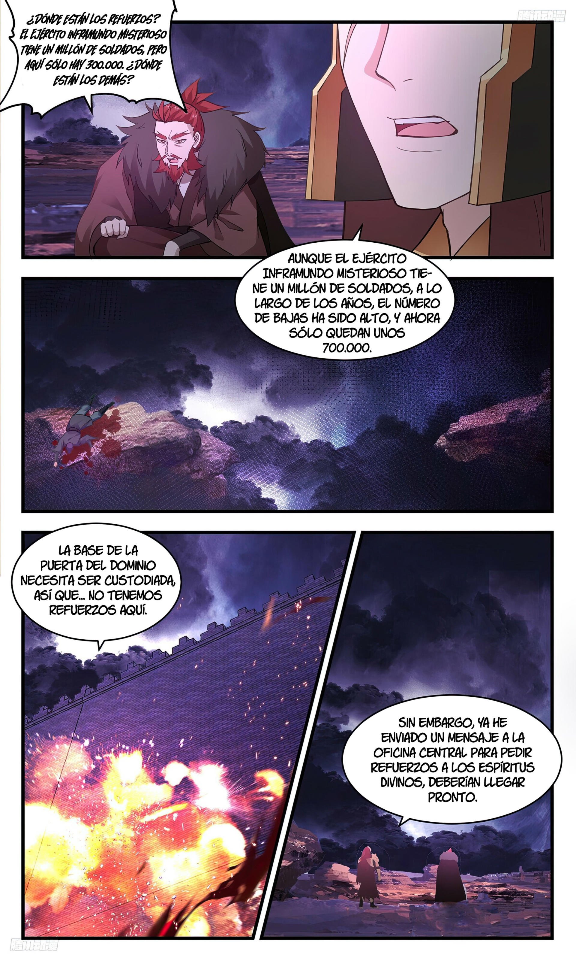 La Cumbre del Arte Marcial — Capítulo 3348 — 6