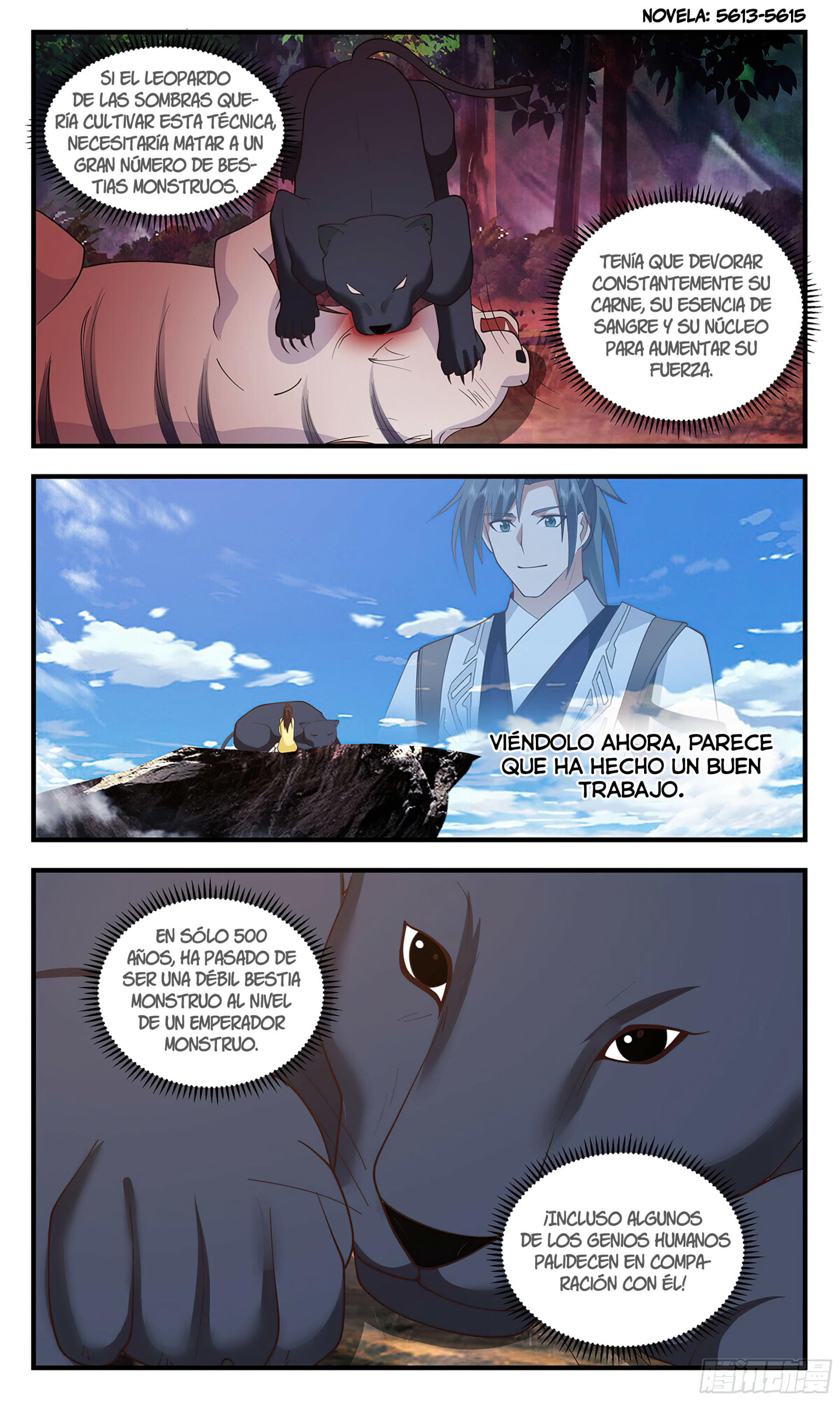 La Cumbre del Arte Marcial — Capítulo 3417 — 13
