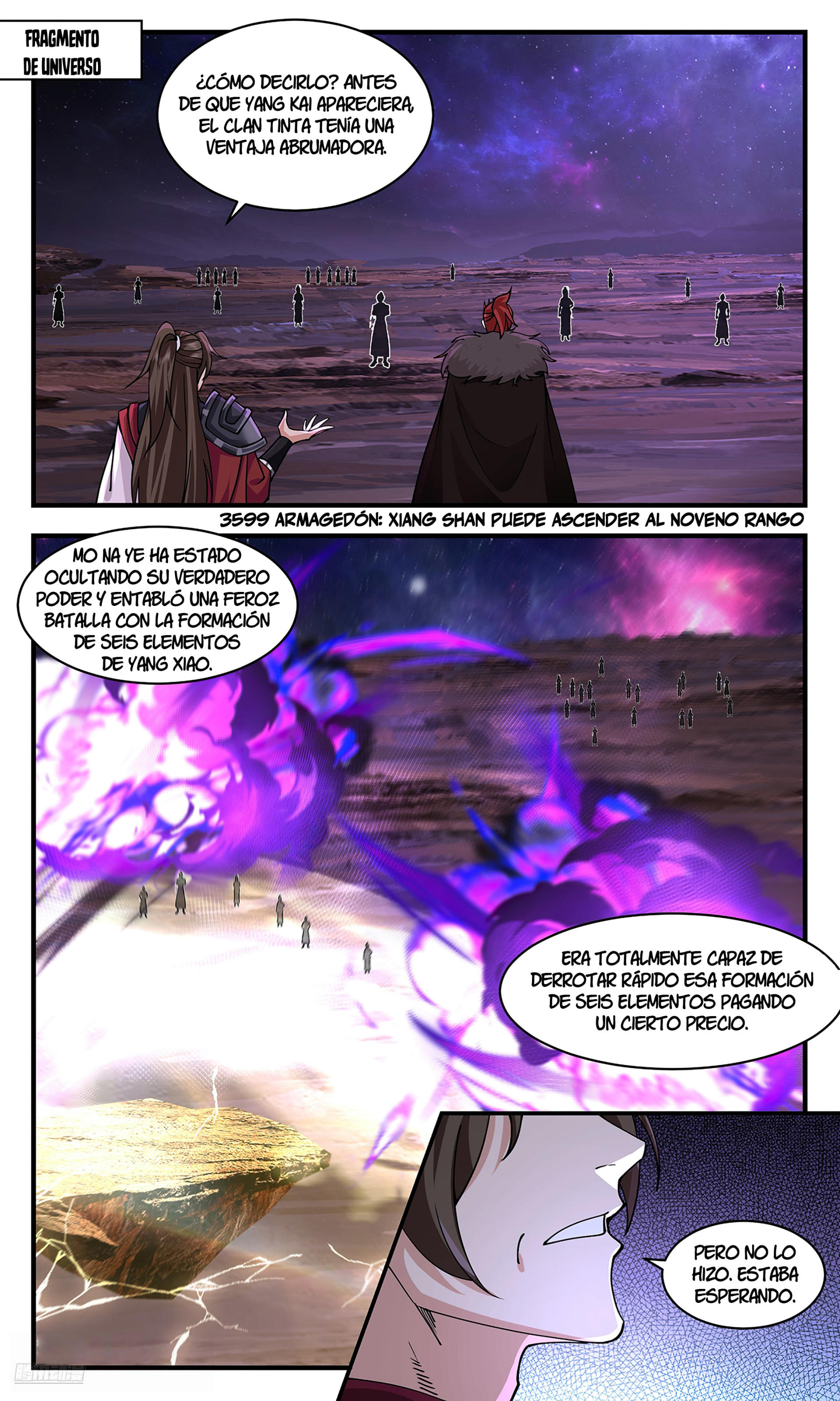 La Cumbre del Arte Marcial — Capítulo 3599 — 2
