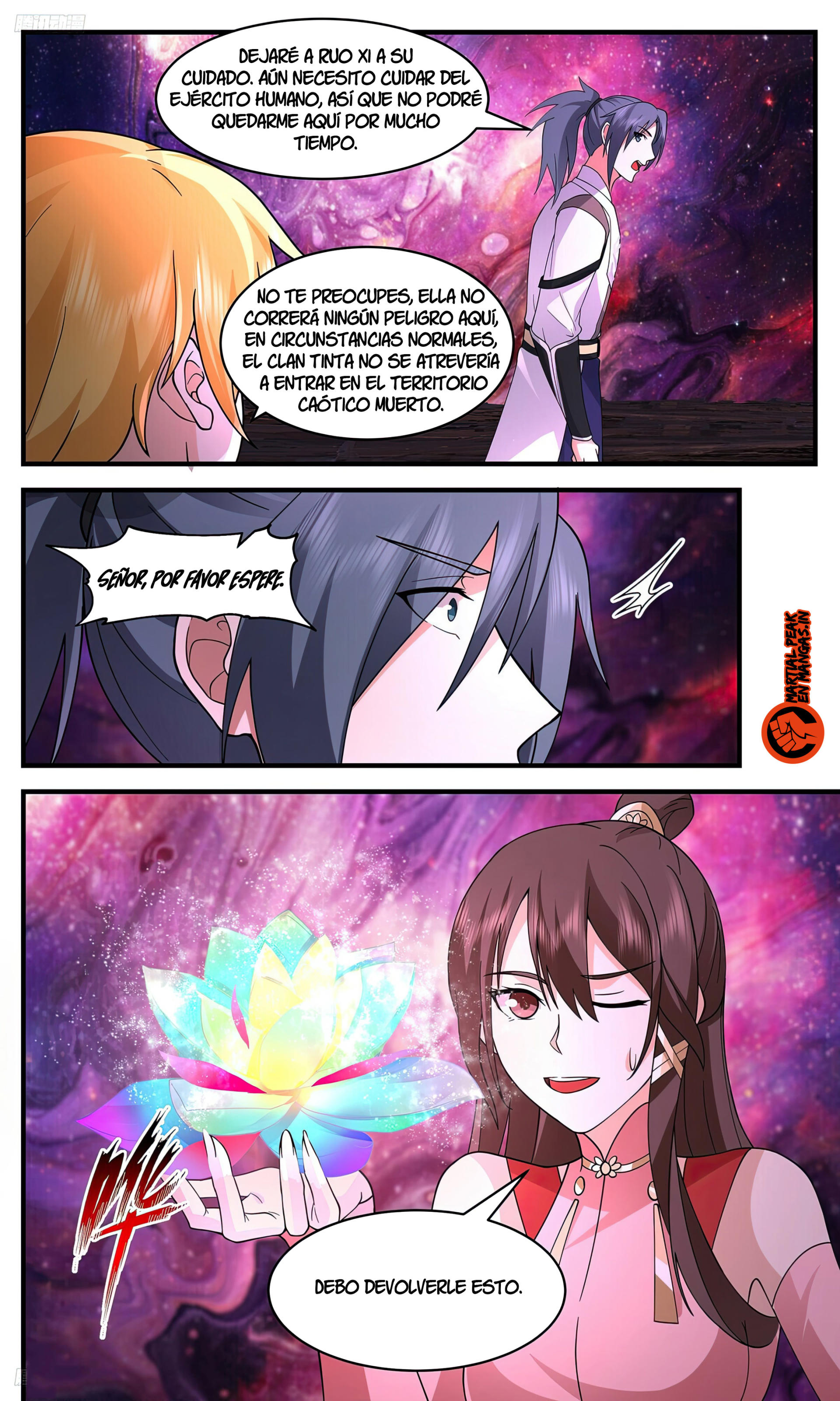 La Cumbre del Arte Marcial — Capítulo 3463 — 4