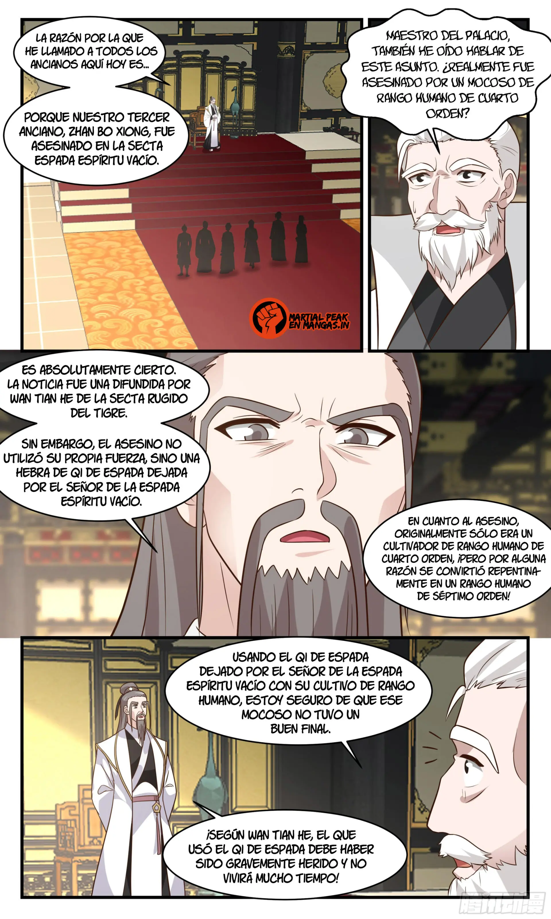 La Cumbre del Arte Marcial — Capítulo 2826 — 3