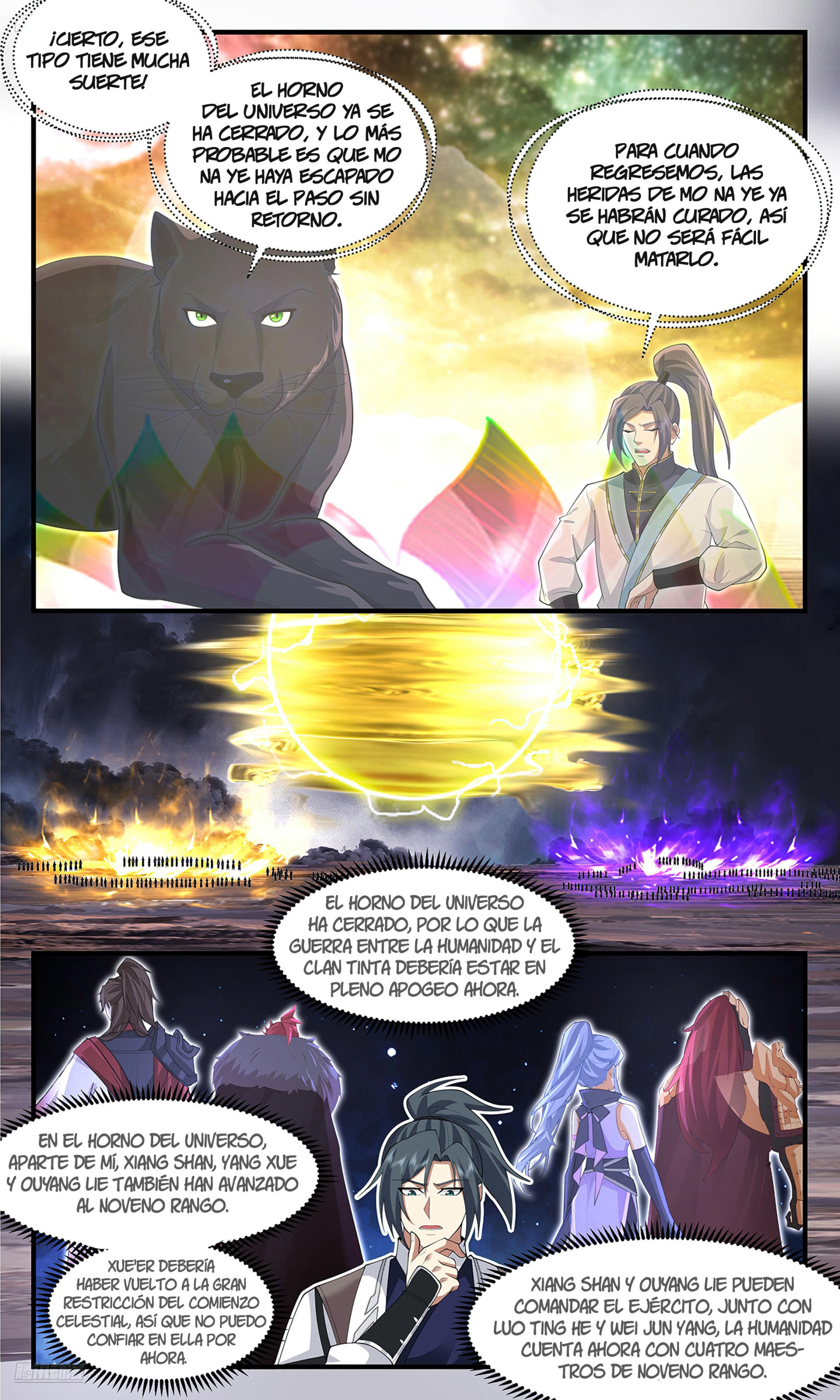 La Cumbre del Arte Marcial — Capítulo 3611 — 3