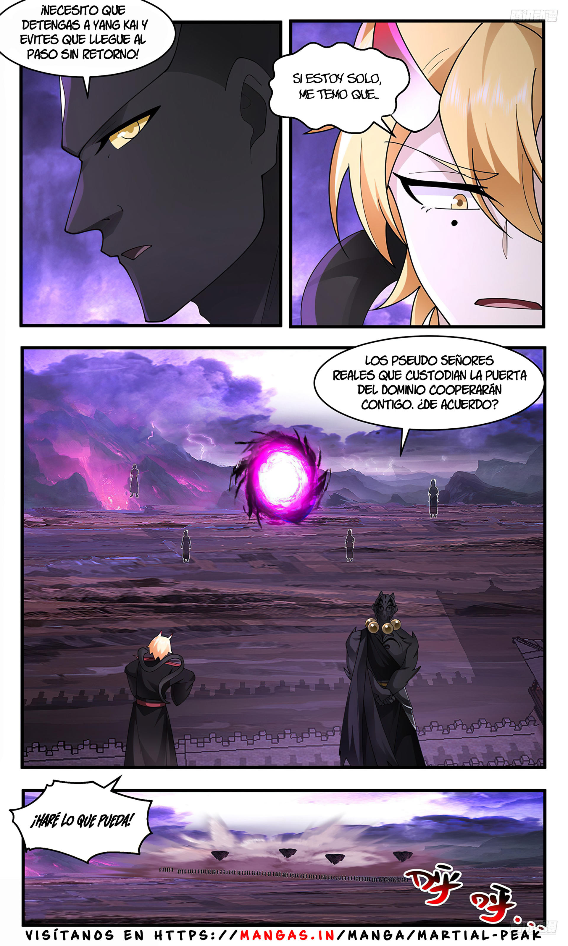 La Cumbre del Arte Marcial — Capítulo 3693 — 10