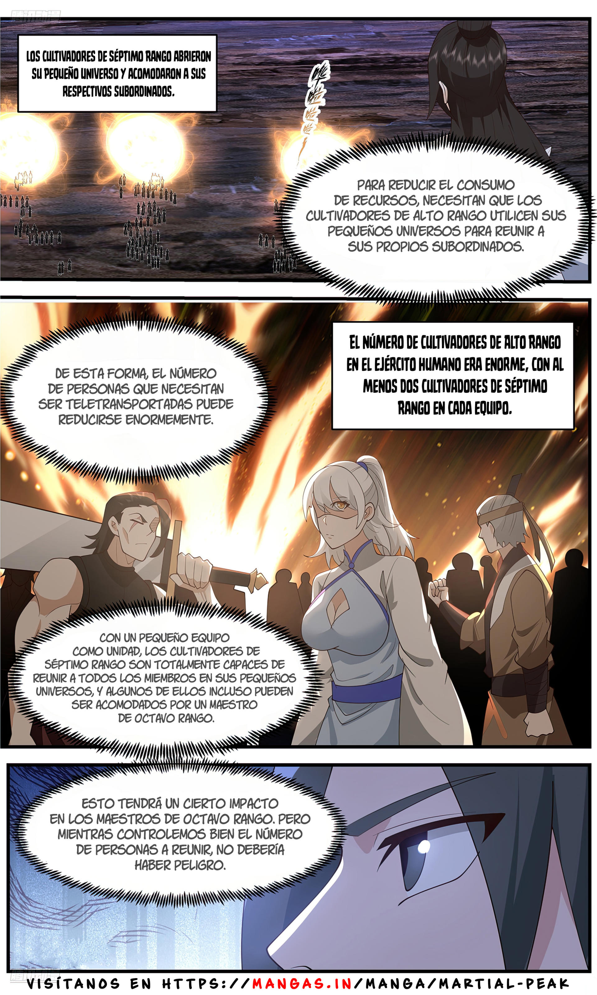 La Cumbre del Arte Marcial — Capítulo 3672 — 4