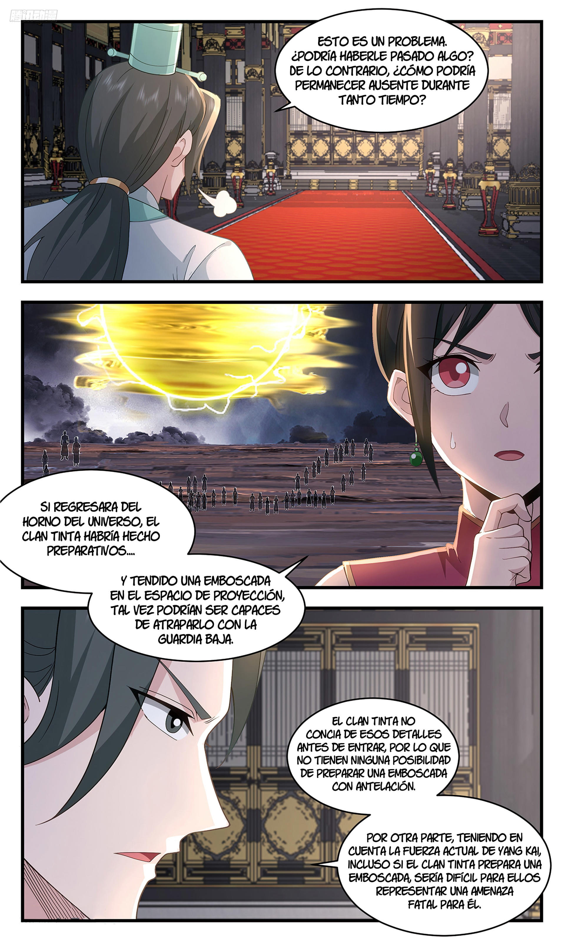 La Cumbre del Arte Marcial — Capítulo 3612 — 4
