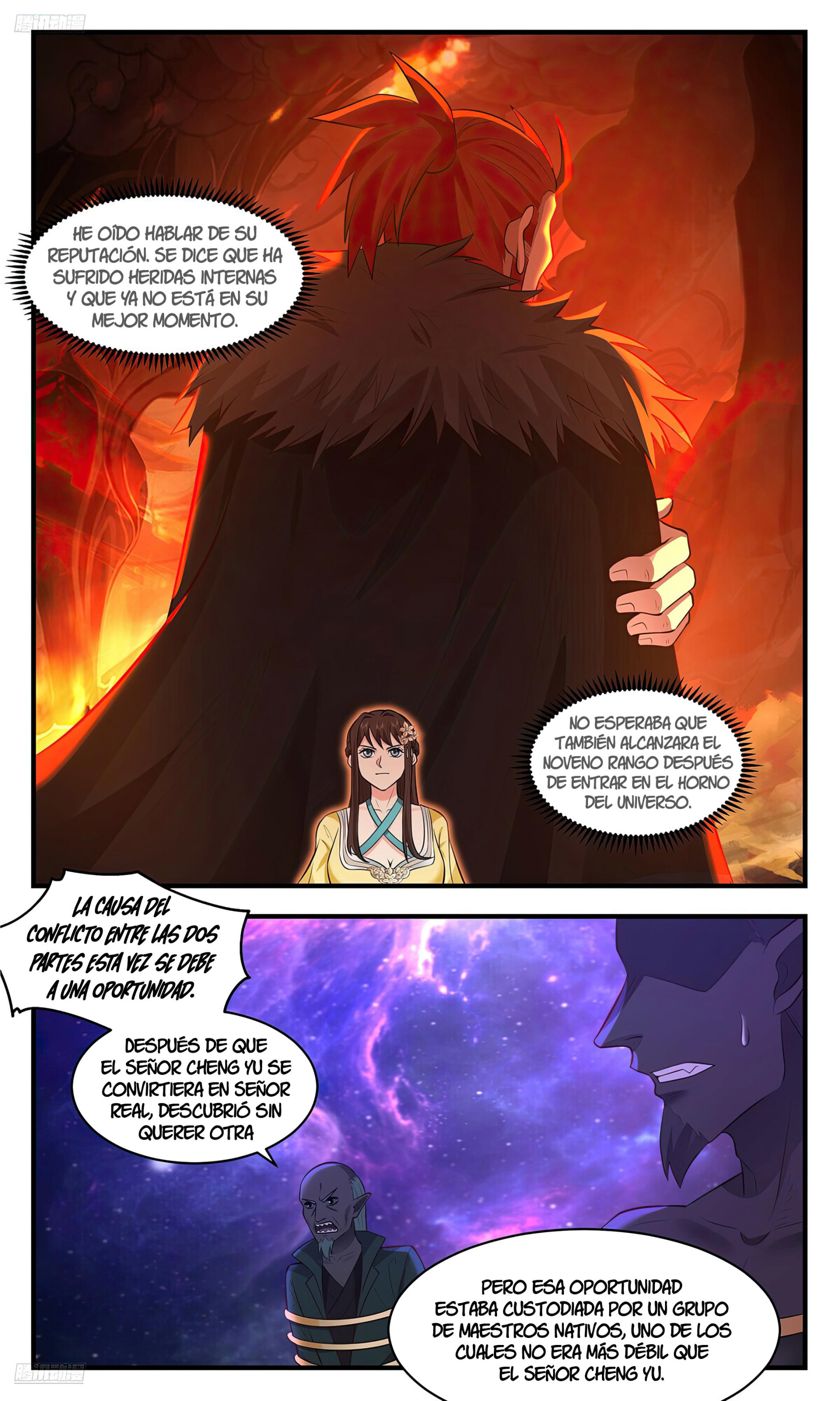 La Cumbre del Arte Marcial — Capítulo 3560 — 9