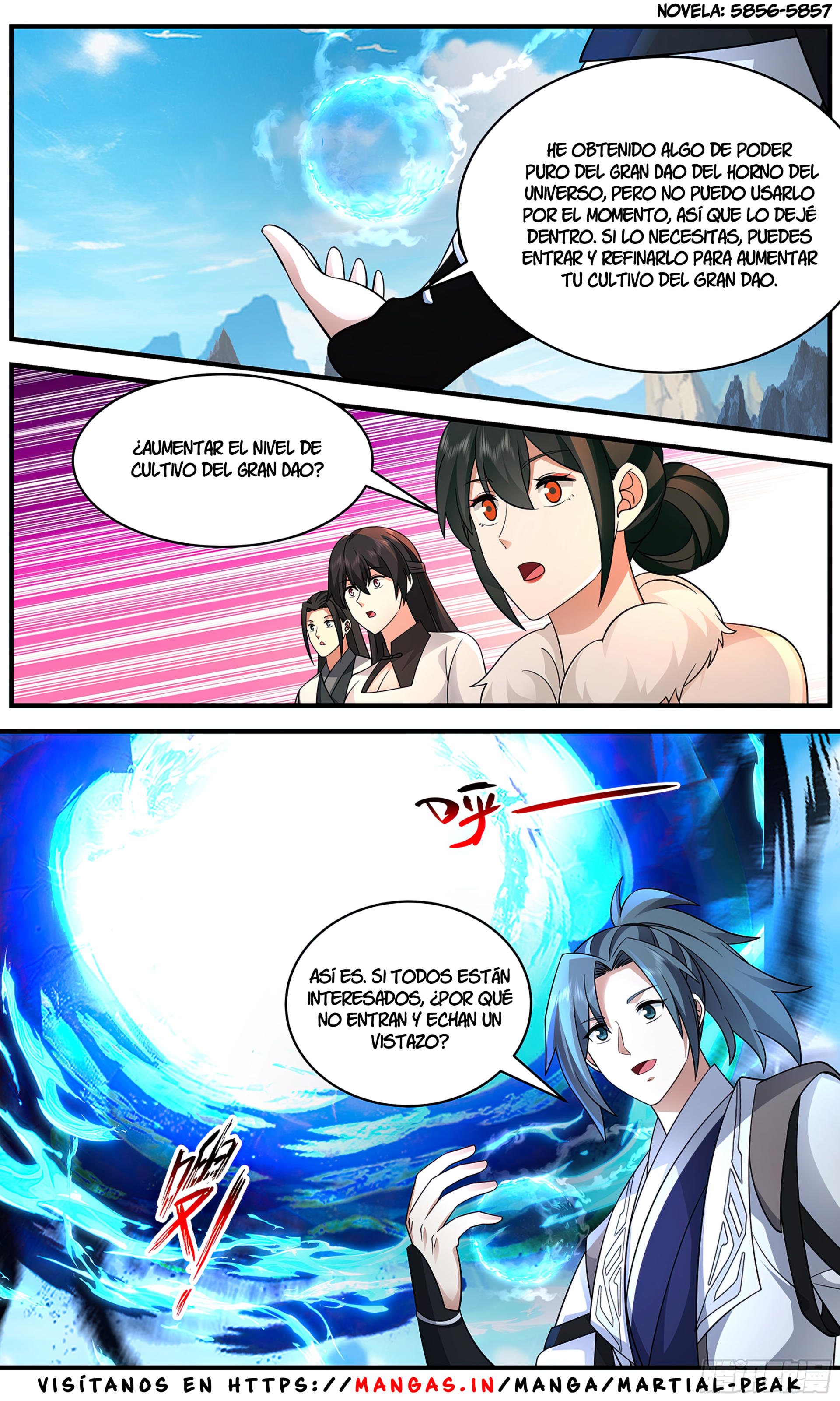 La Cumbre del Arte Marcial — Capítulo 3661 — 13