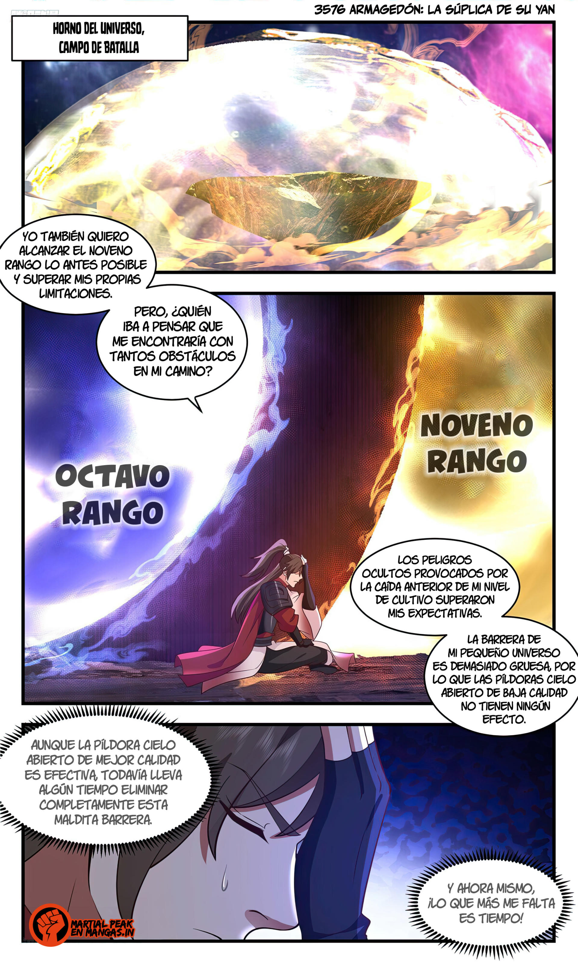 La Cumbre del Arte Marcial — Capítulo 3576 — 2