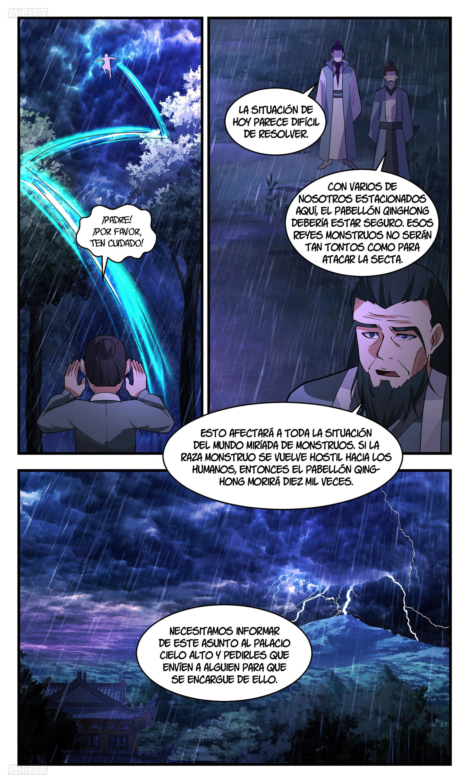 La Cumbre del Arte Marcial — Capítulo 3414 — 3