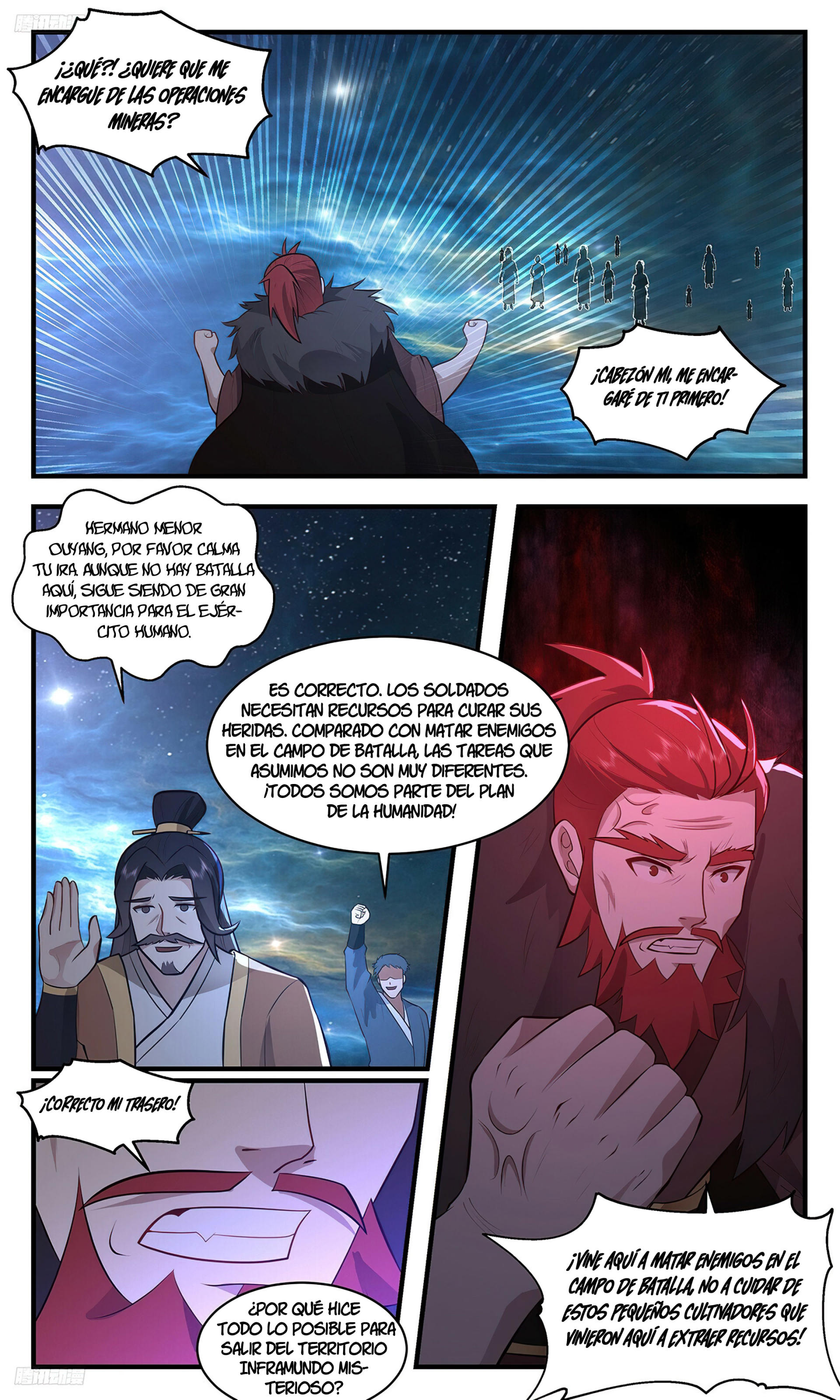 La Cumbre del Arte Marcial — Capítulo 3465 — 9