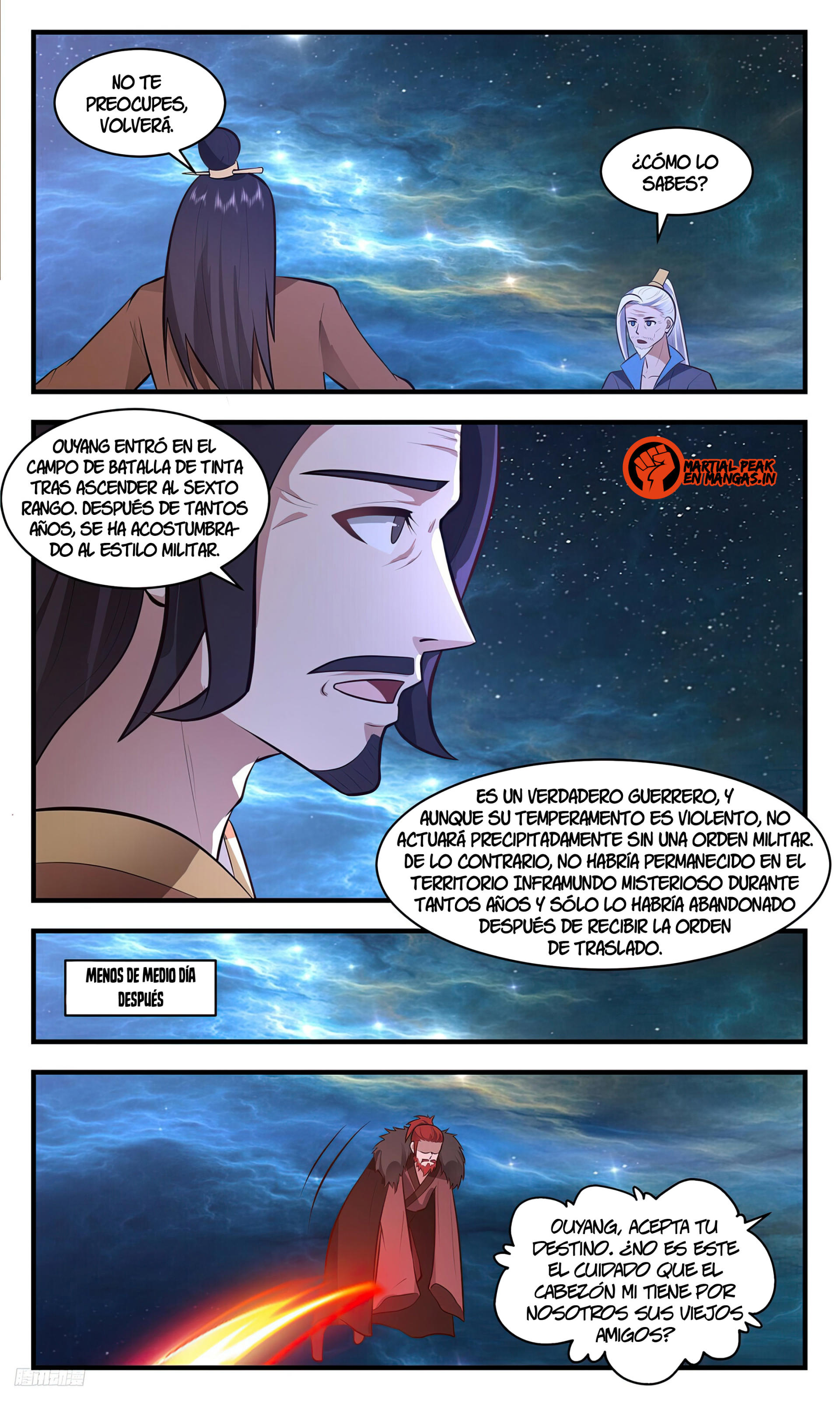 La Cumbre del Arte Marcial — Capítulo 3465 — 11
