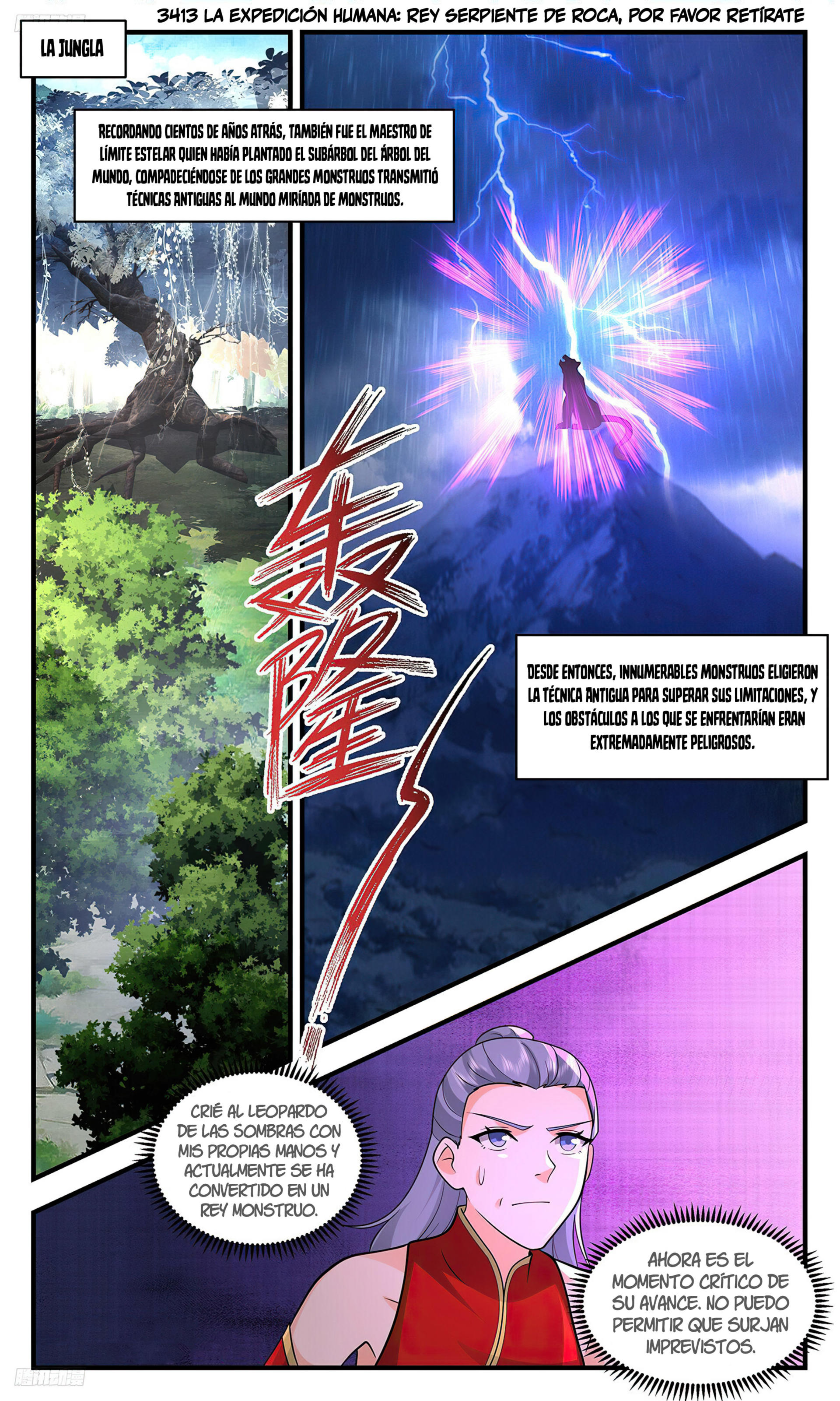 La Cumbre del Arte Marcial — Capítulo 3413 — 2