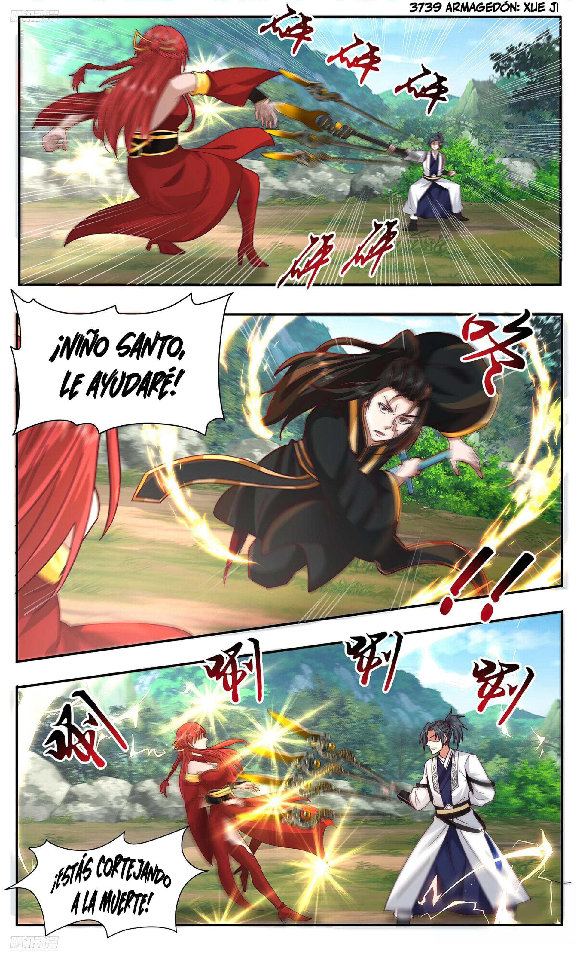 La Cumbre del Arte Marcial — Capítulo 3739 — 2