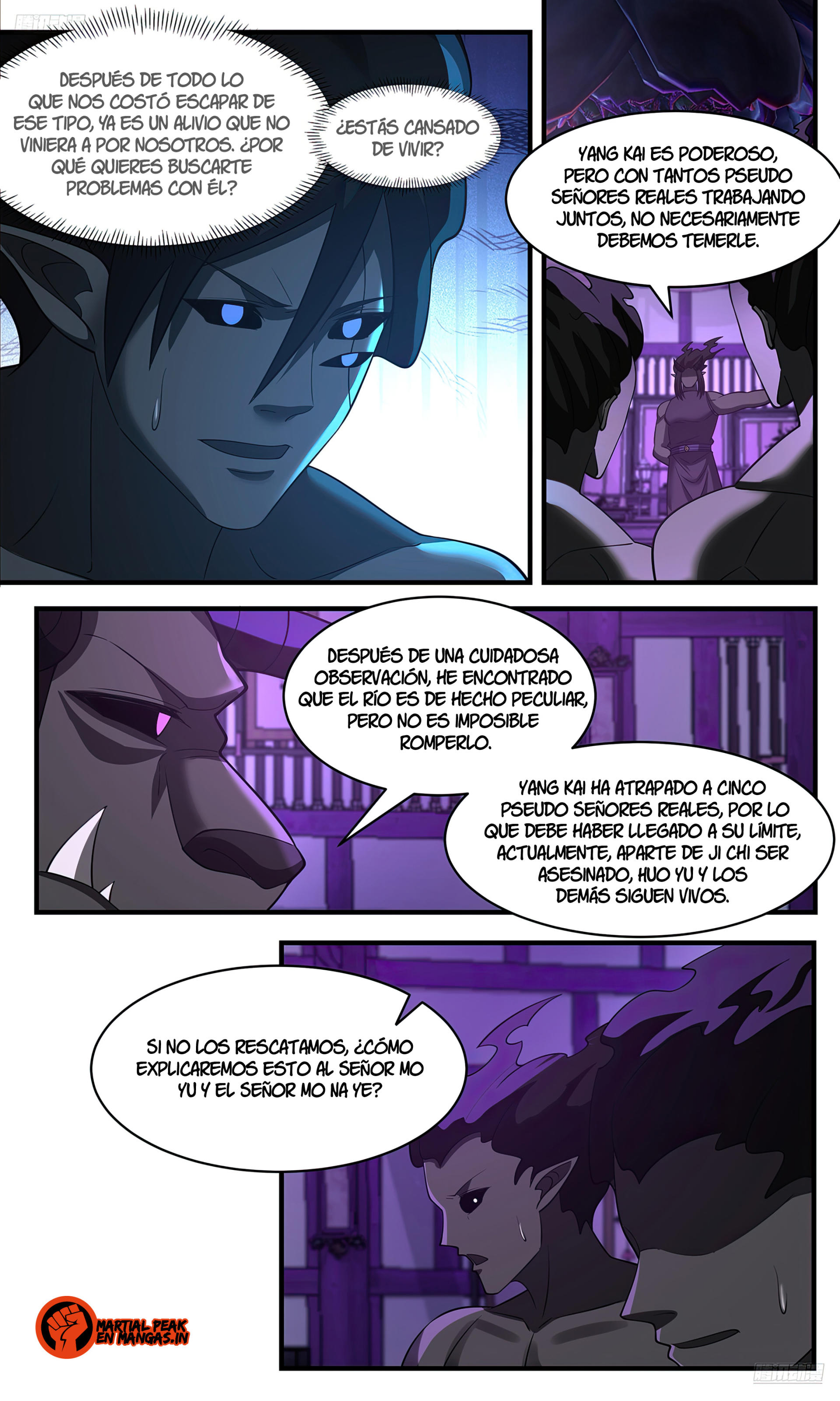 La Cumbre del Arte Marcial — Capítulo 3635 — 7