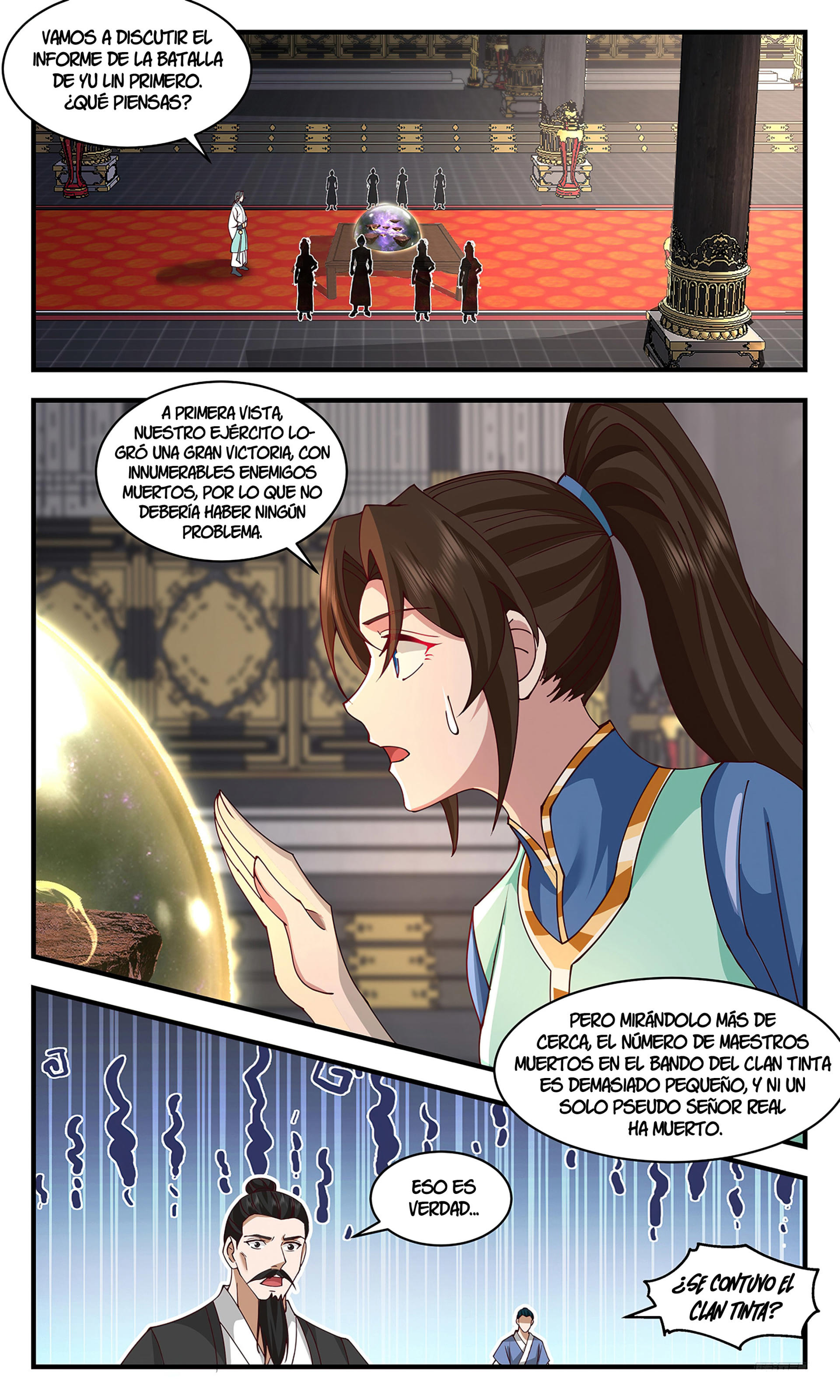 La Cumbre del Arte Marcial — Capítulo 3614 — 7