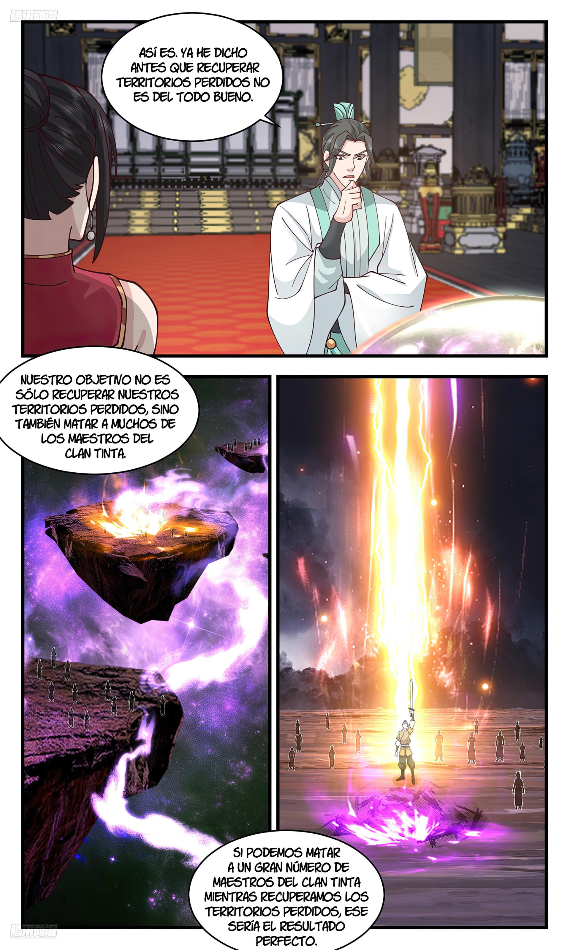 La Cumbre del Arte Marcial — Capítulo 3614 — 9