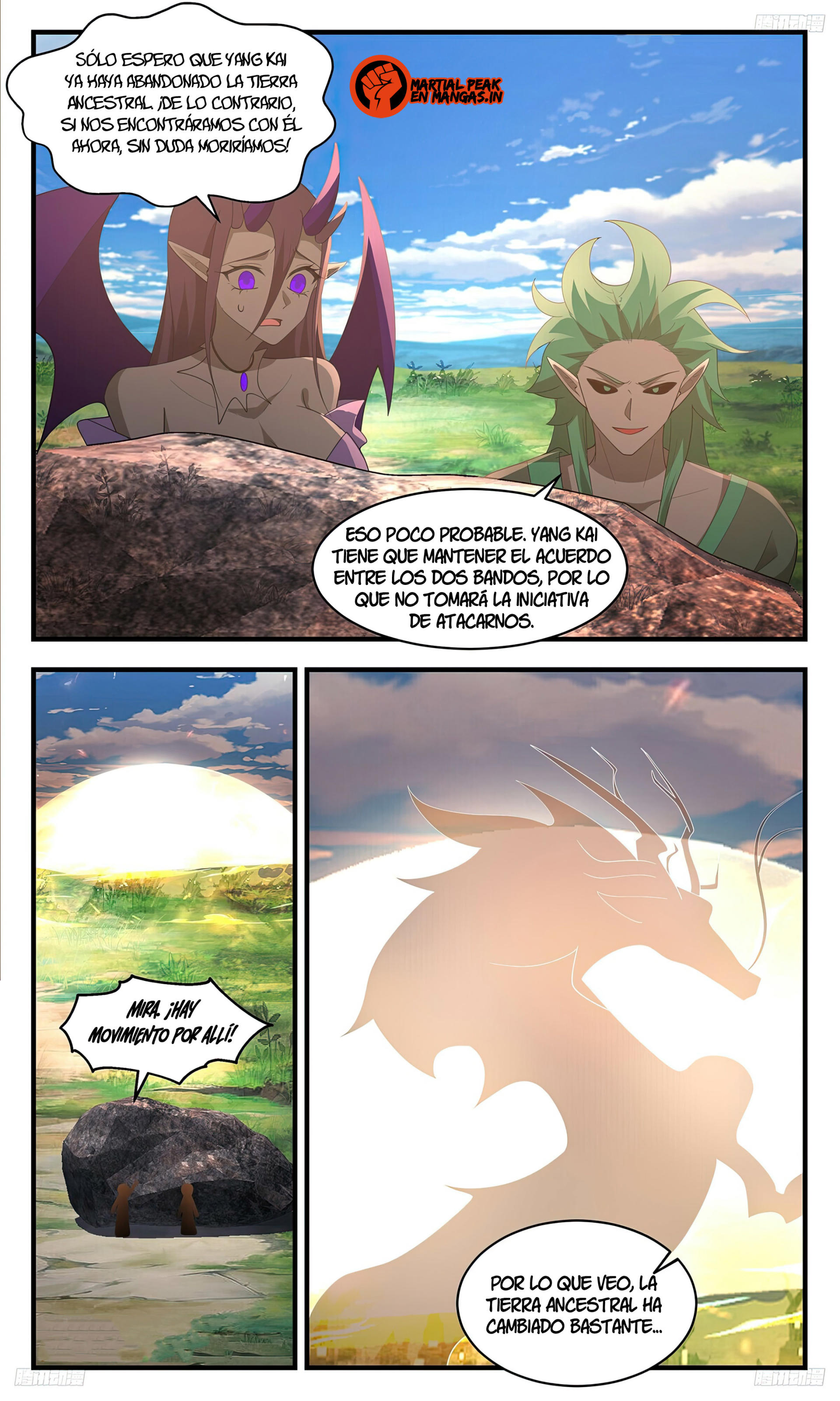 La Cumbre del Arte Marcial — Capítulo 3427 — 8